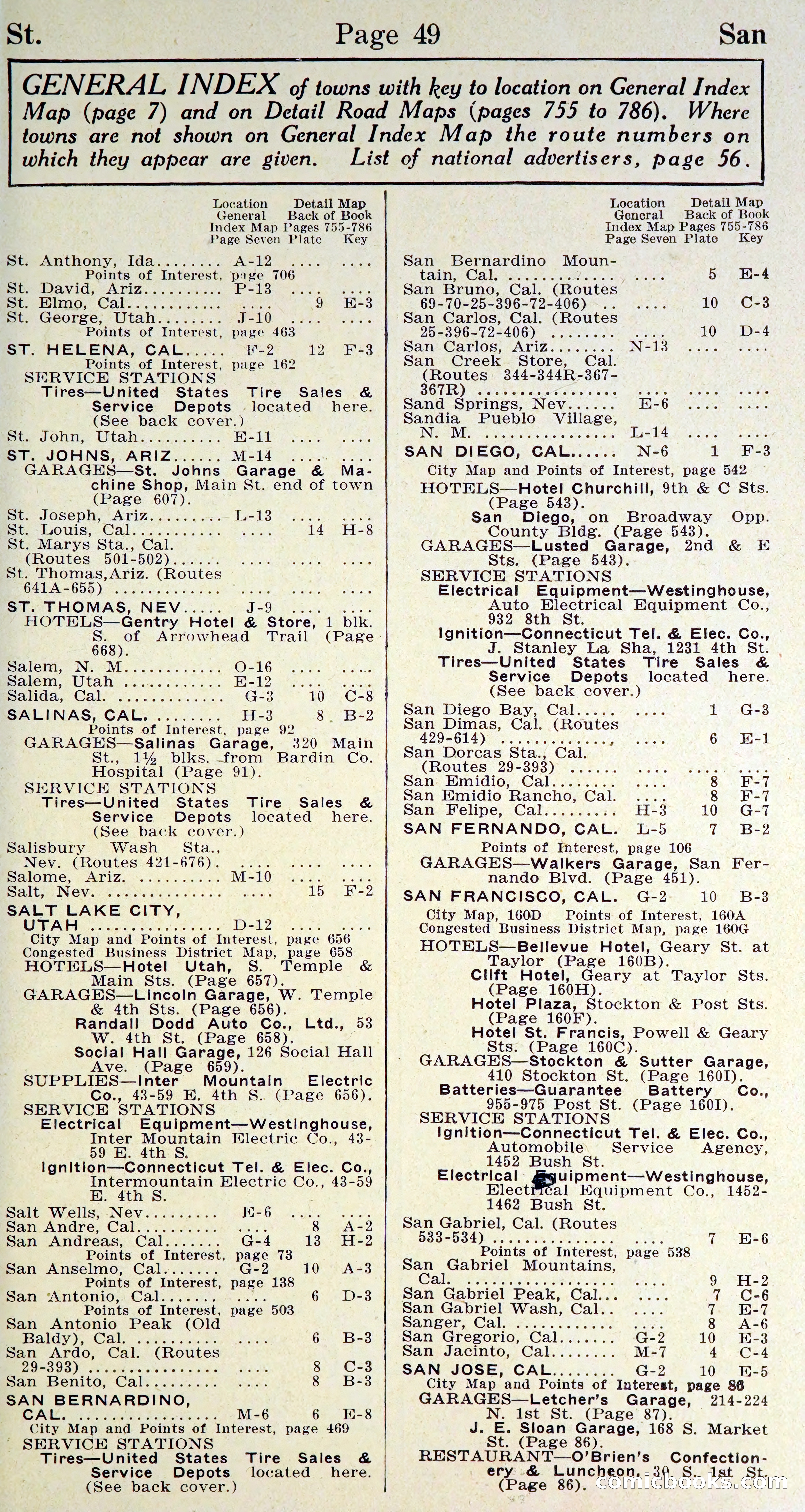 Official Automobile Blue Book, Vol. 8 — page 52 of 399