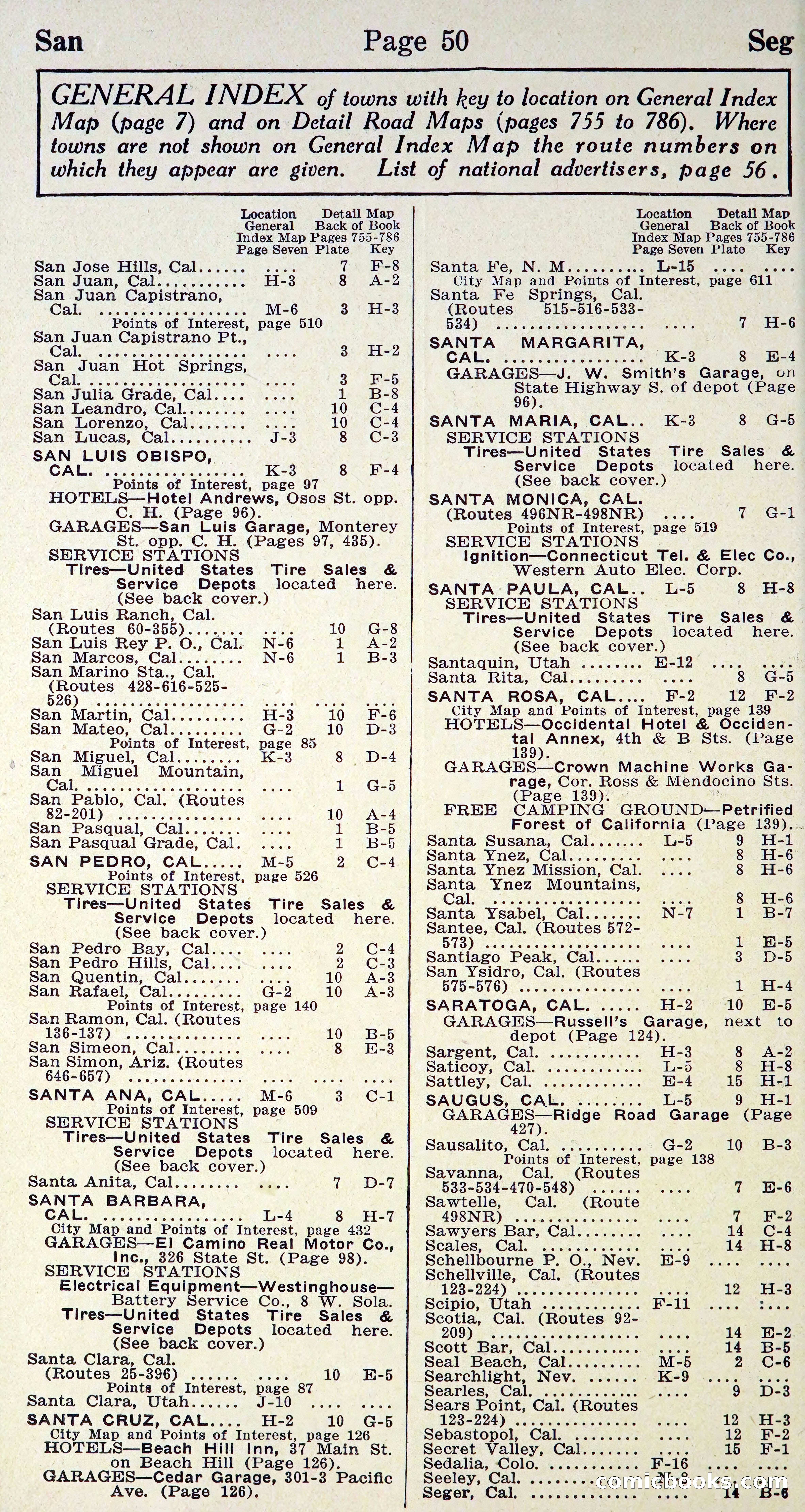 Official Automobile Blue Book, Vol. 8 — page 53 of 399
