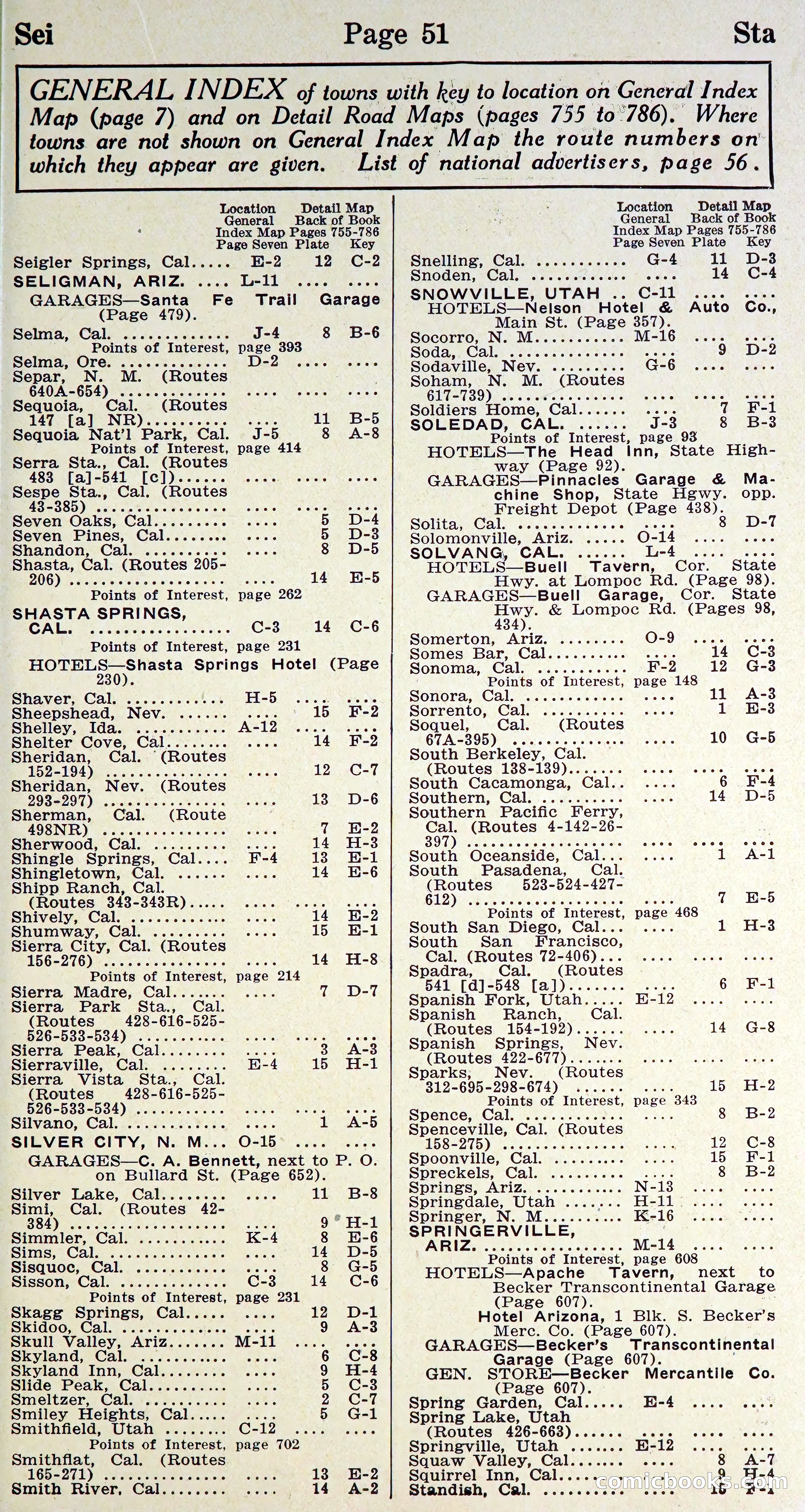 Official Automobile Blue Book, Vol. 8 — page 54 of 399