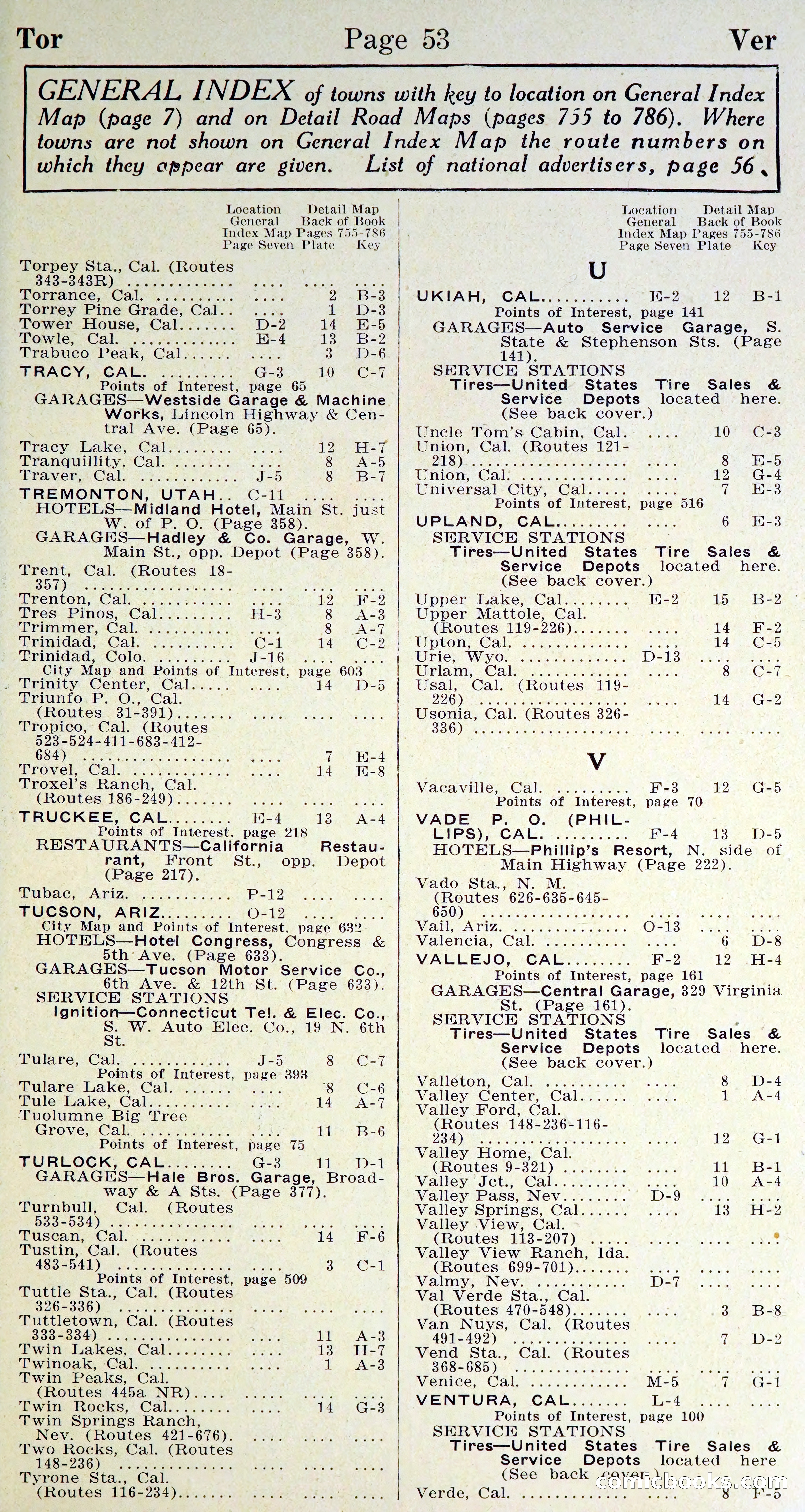 Official Automobile Blue Book, Vol. 8 — page 56 of 399