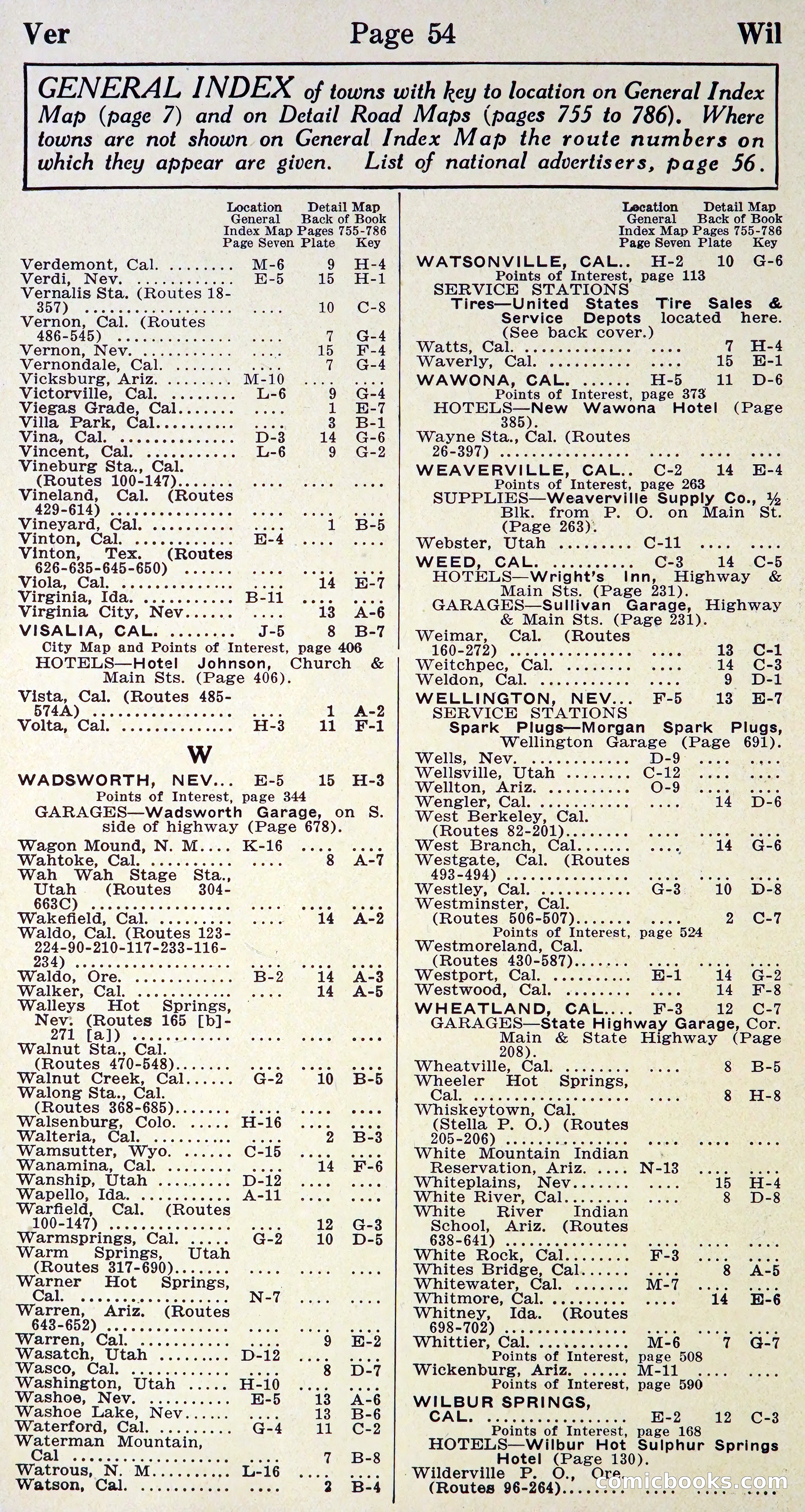 Official Automobile Blue Book, Vol. 8 — page 57 of 399