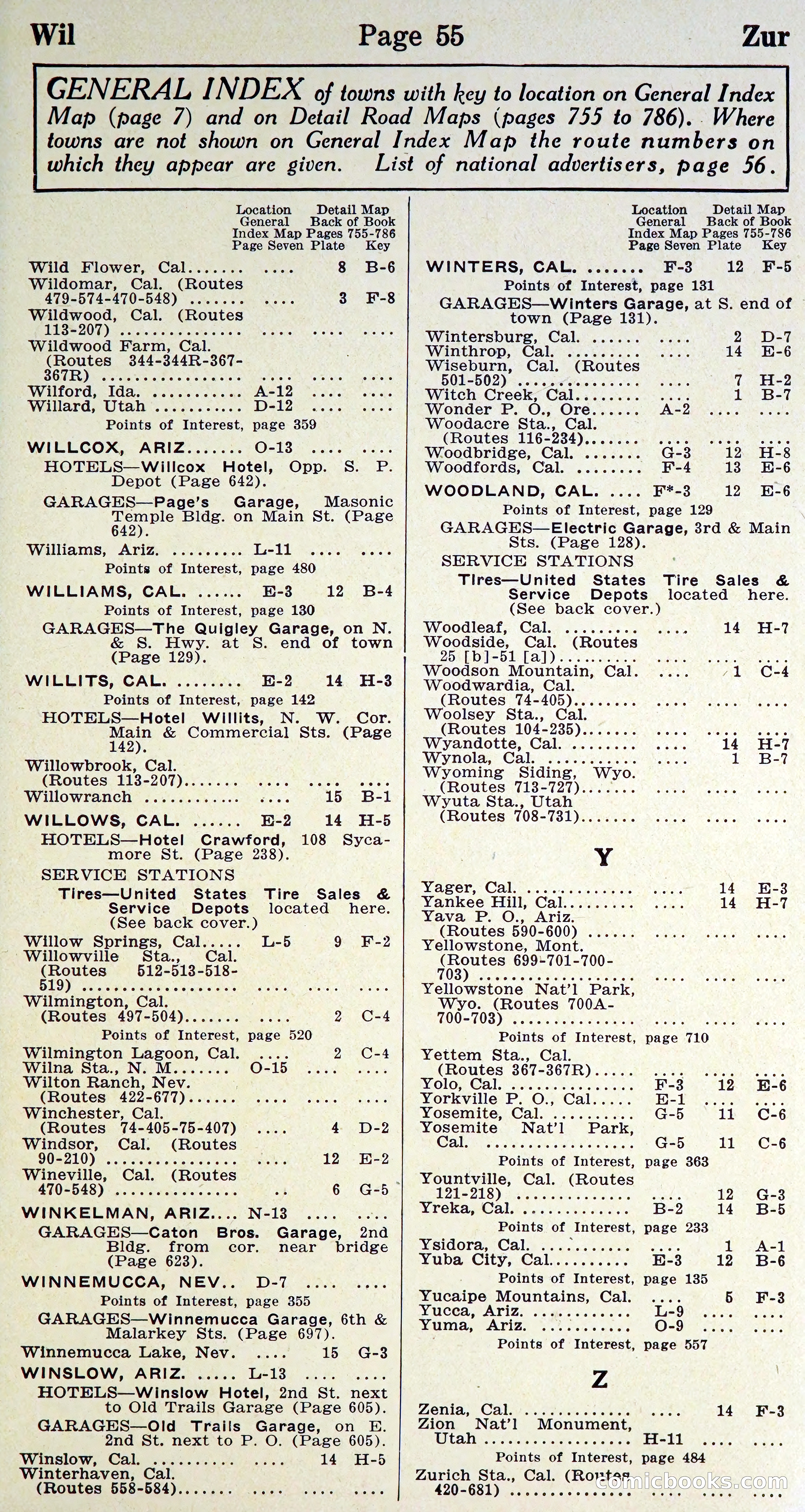 Official Automobile Blue Book, Vol. 8 — page 58 of 399