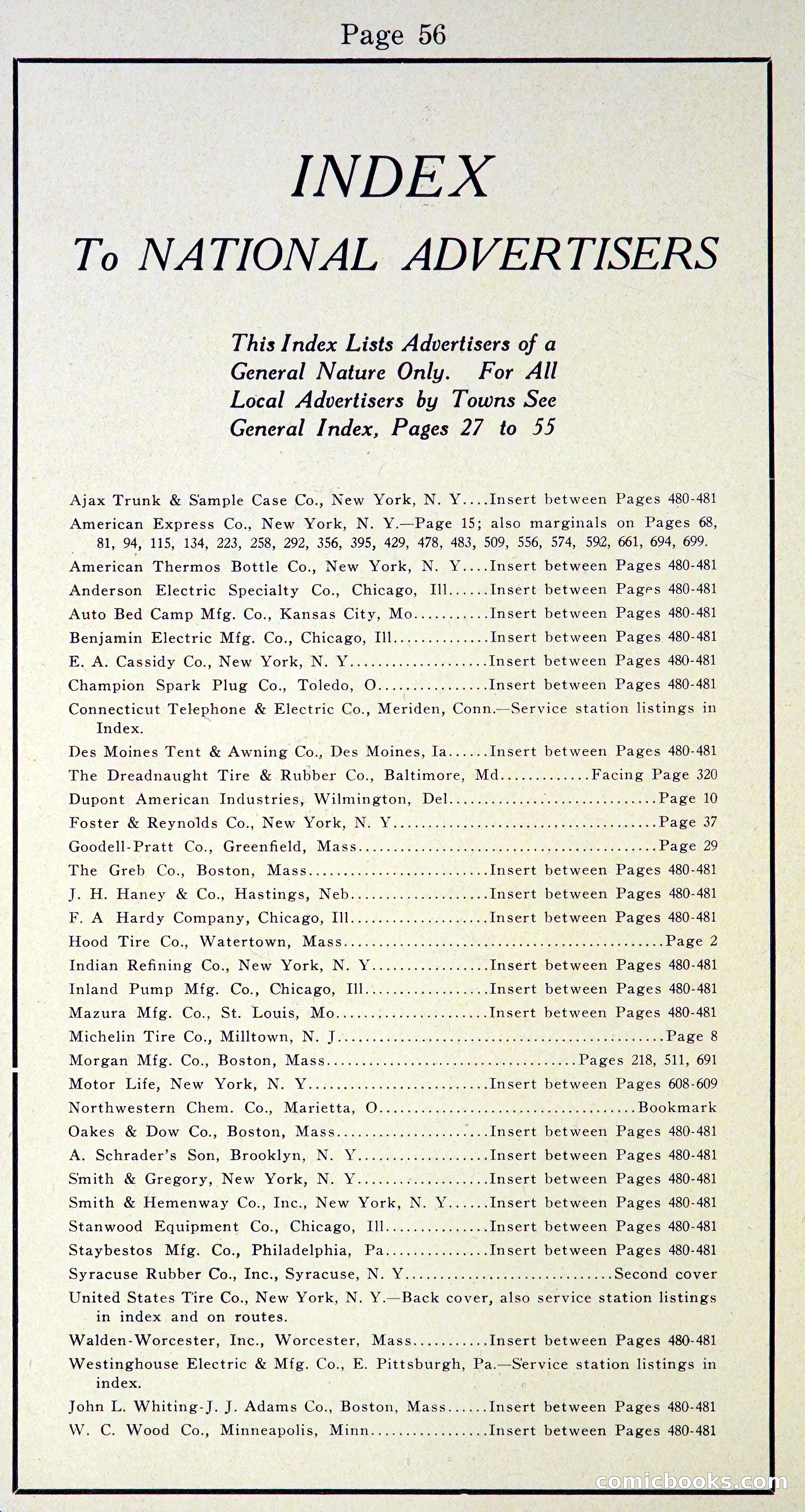 Official Automobile Blue Book, Vol. 8 — page 59 of 399