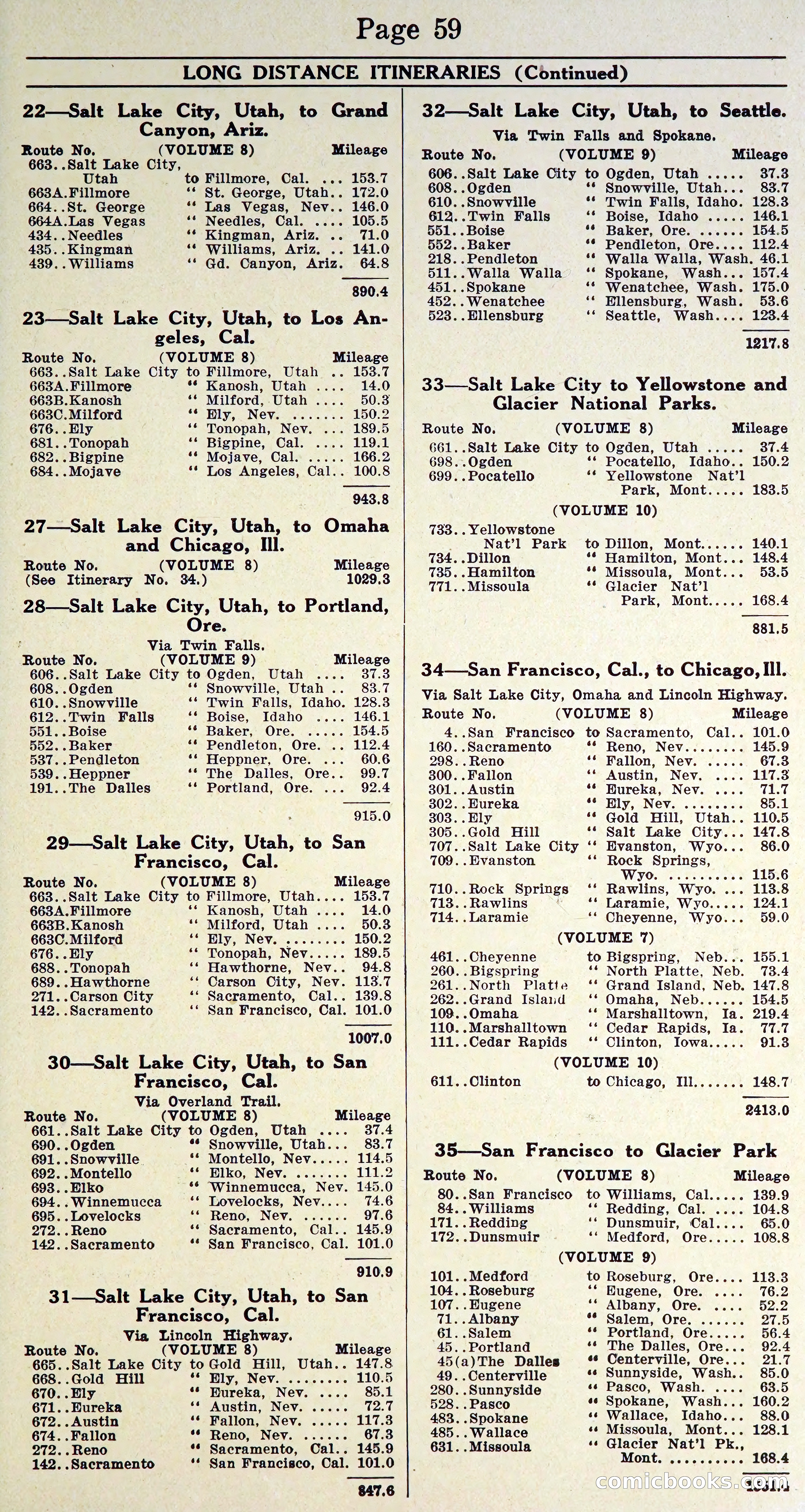 Official Automobile Blue Book, Vol. 8 — page 62 of 399