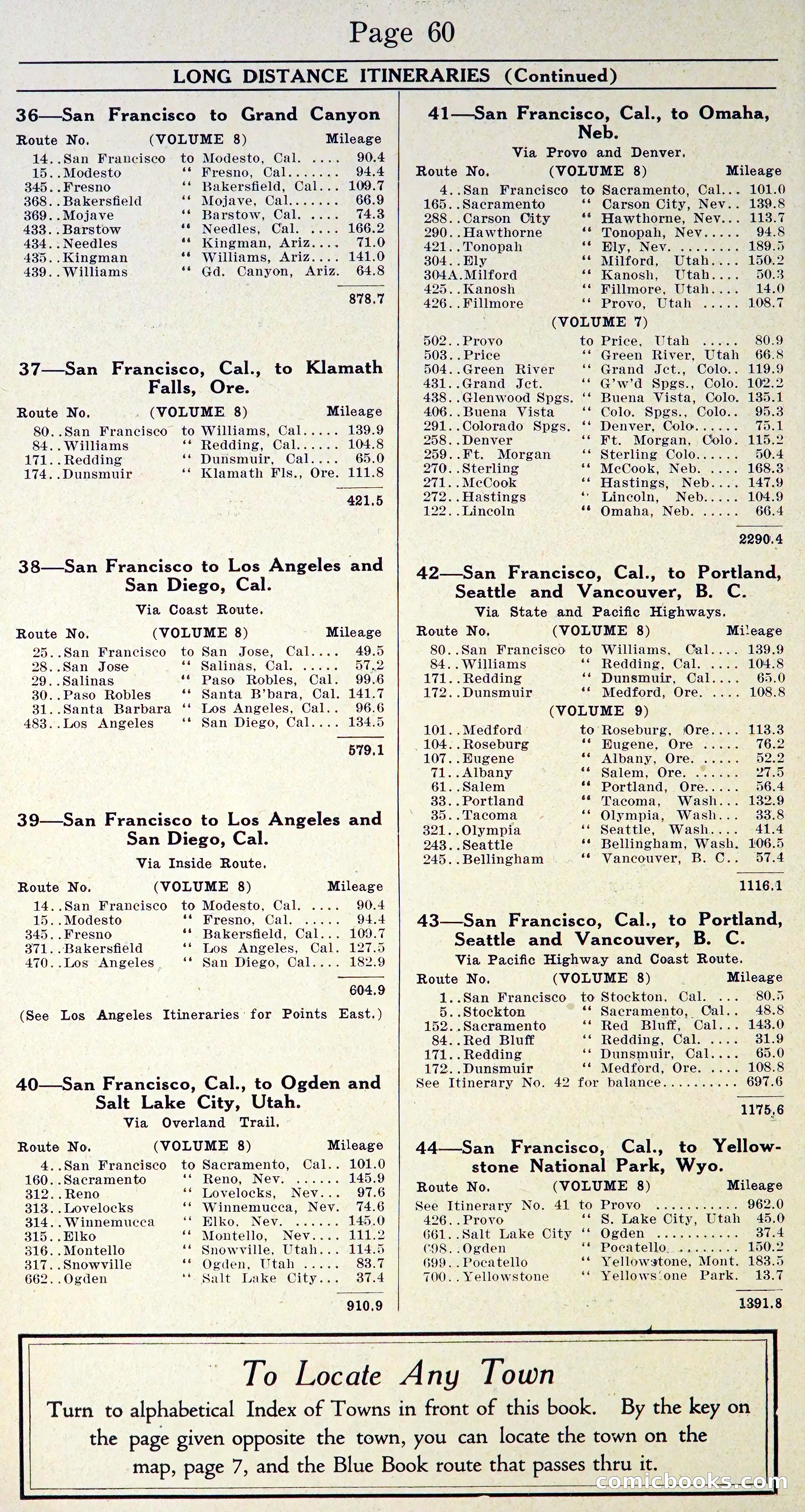 Official Automobile Blue Book, Vol. 8 — page 63 of 399