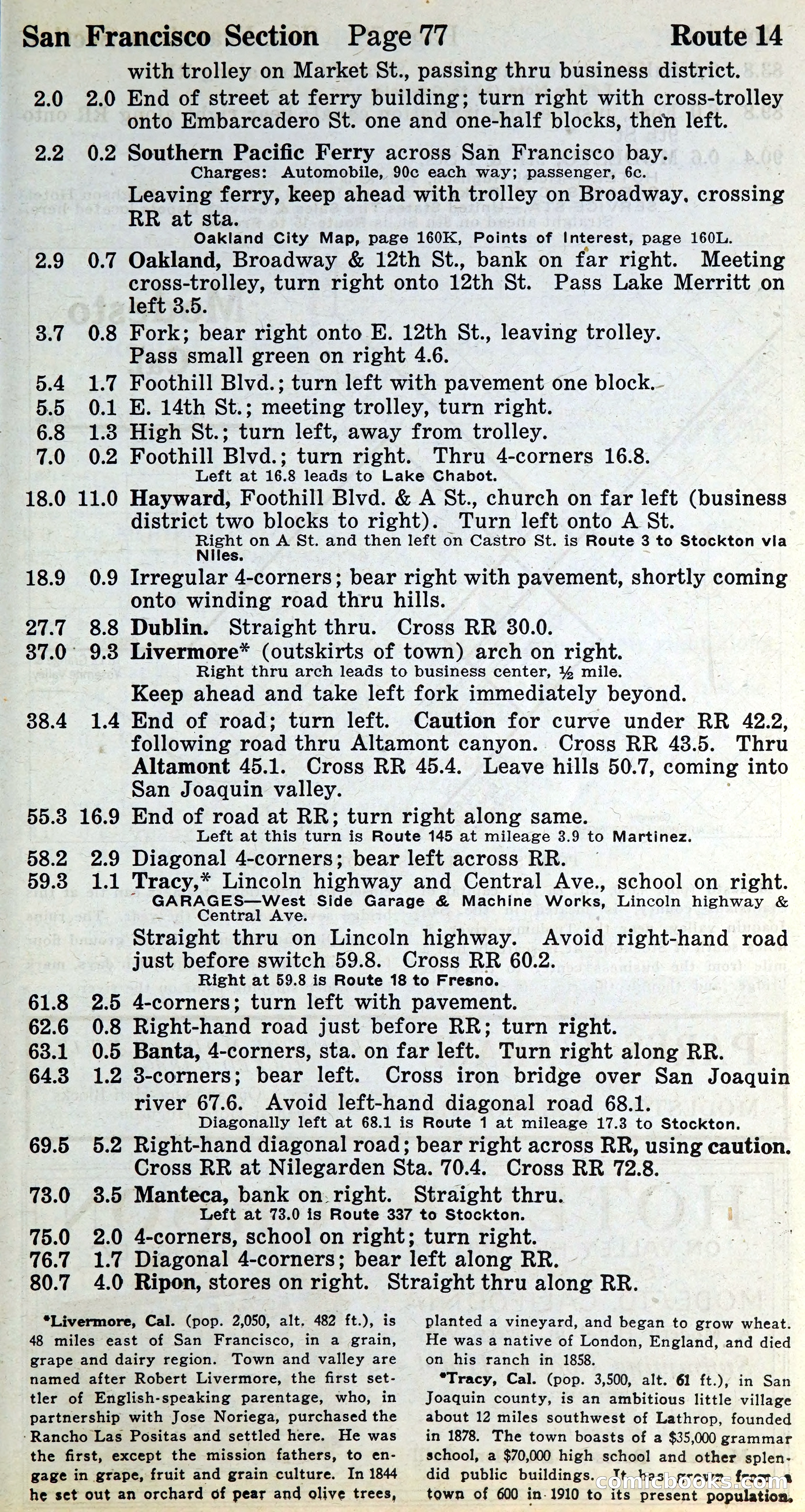 Official Automobile Blue Book, Vol. 8 — page 80 of 399