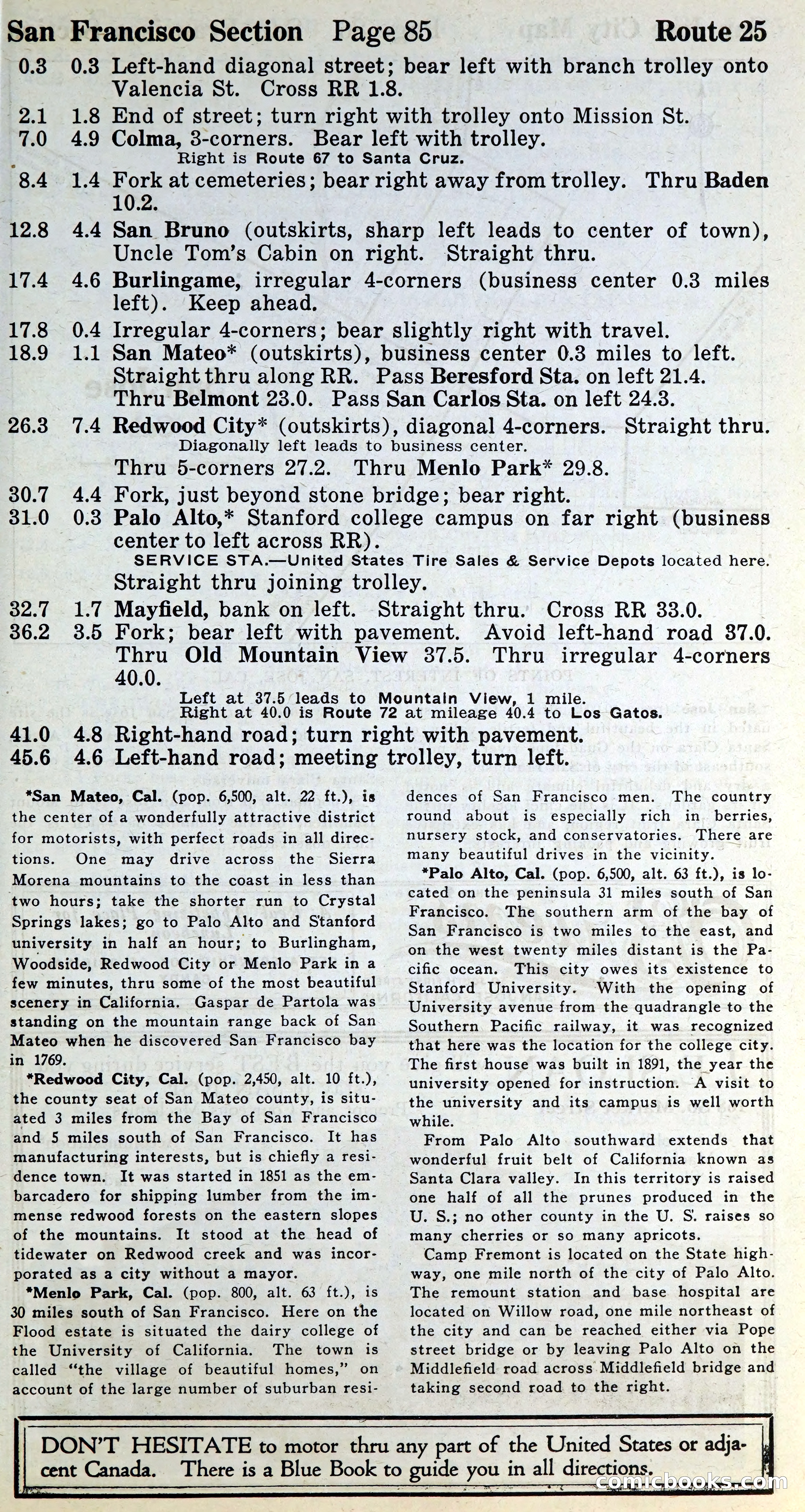 Official Automobile Blue Book, Vol. 8 — page 88 of 399