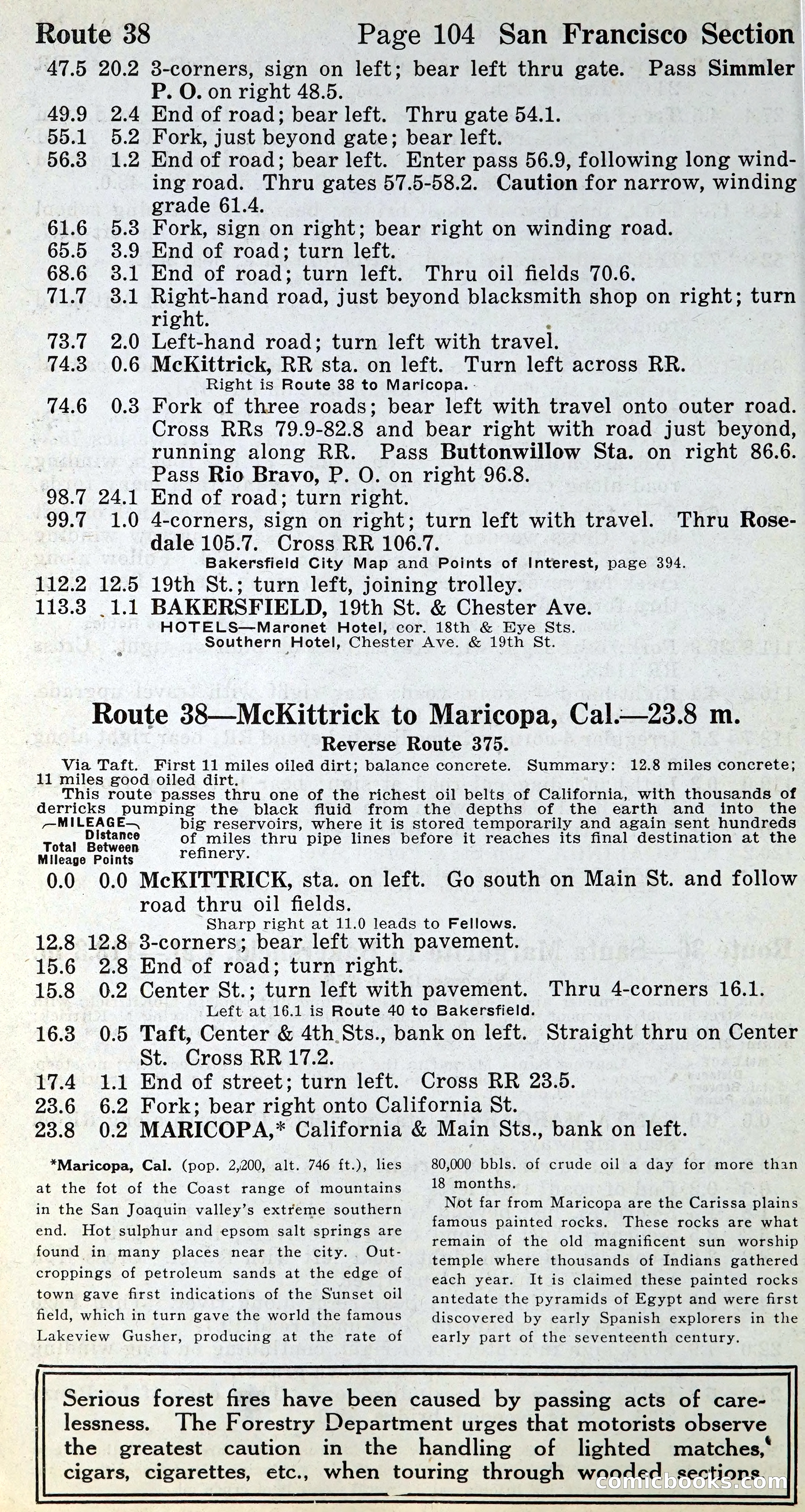 Official Automobile Blue Book, Vol. 8 — page 107 of 399