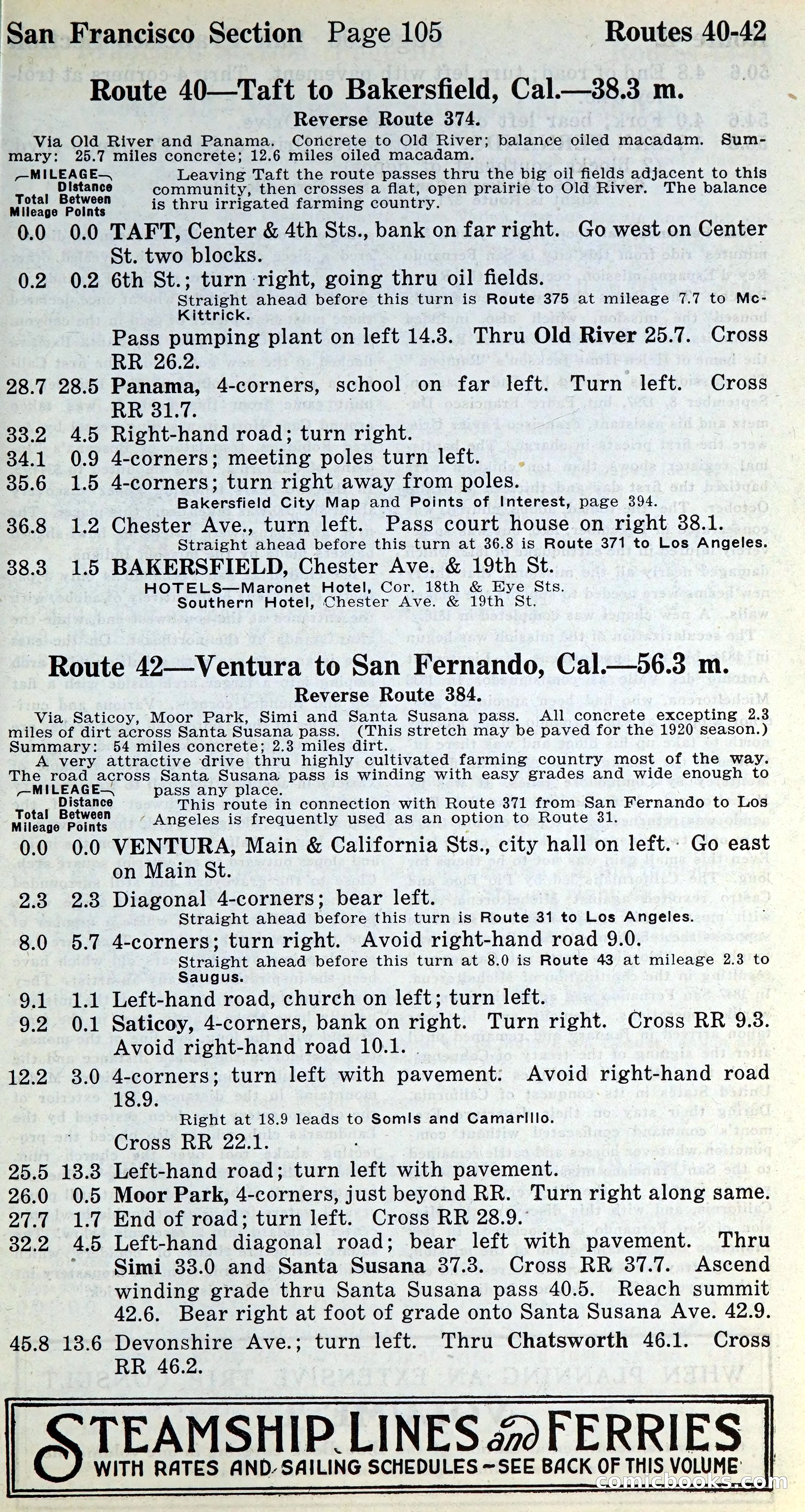Official Automobile Blue Book, Vol. 8 — page 108 of 399