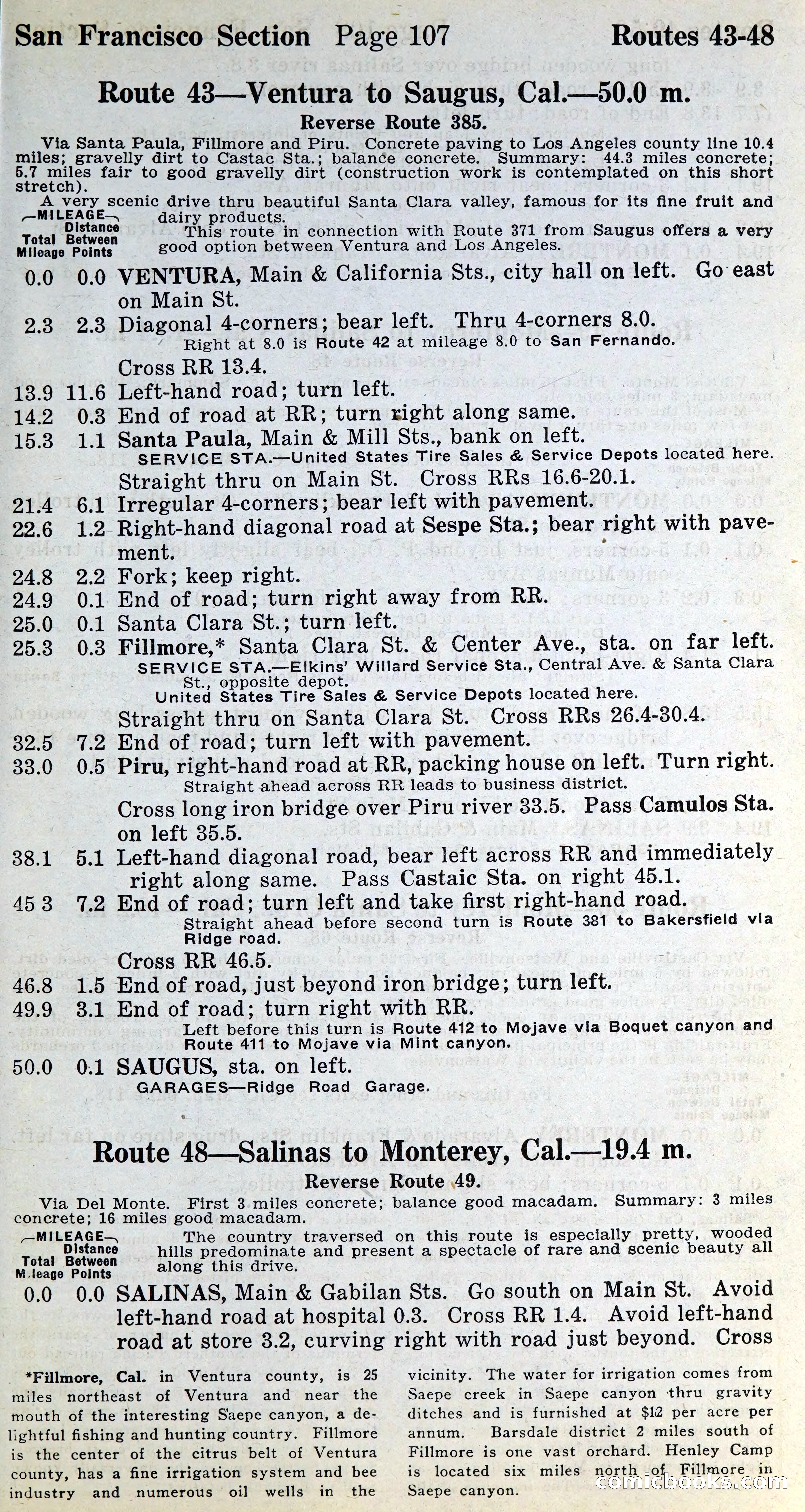 Official Automobile Blue Book, Vol. 8 — page 110 of 399
