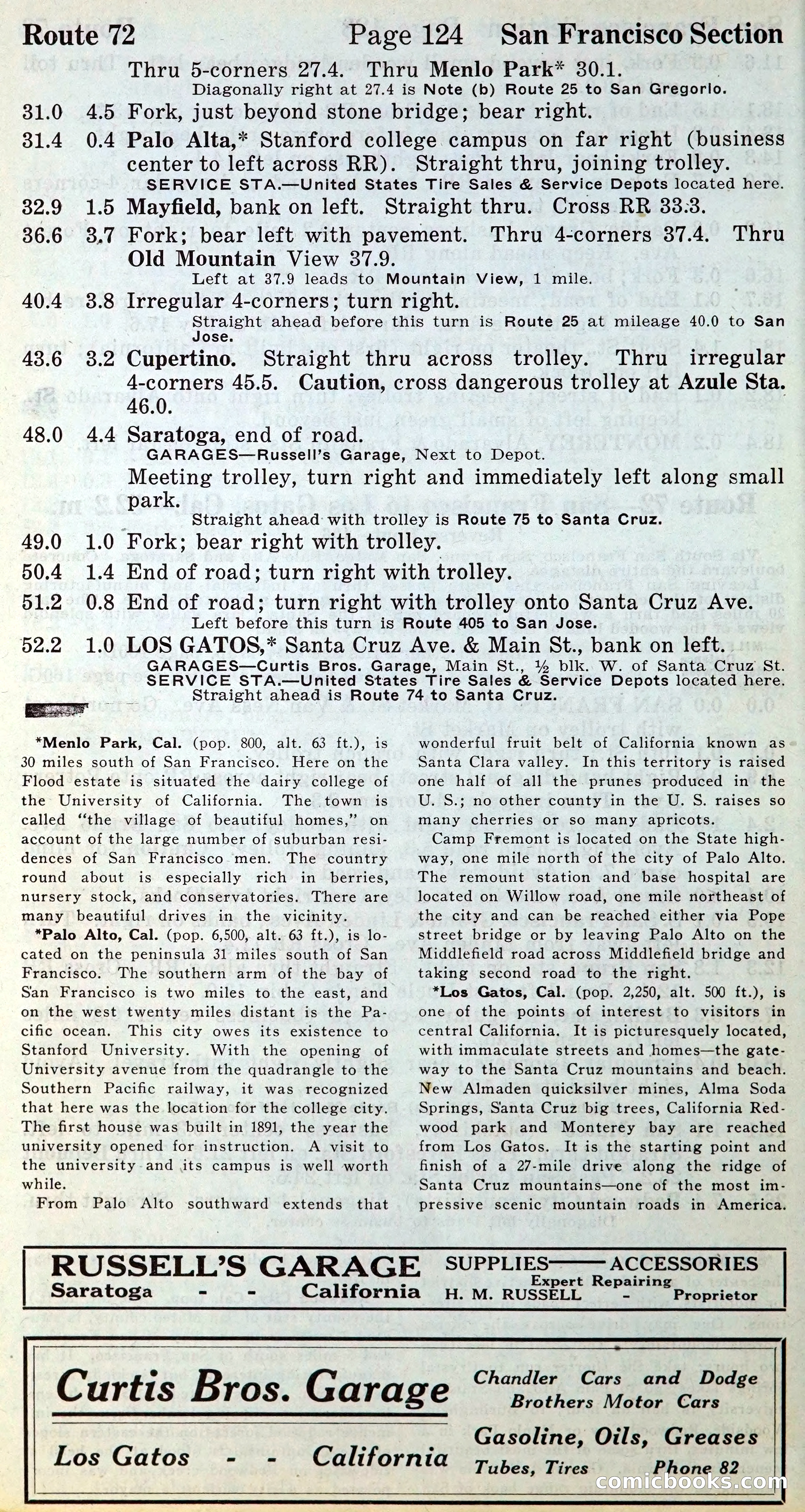 Official Automobile Blue Book, Vol. 8 — page 127 of 399