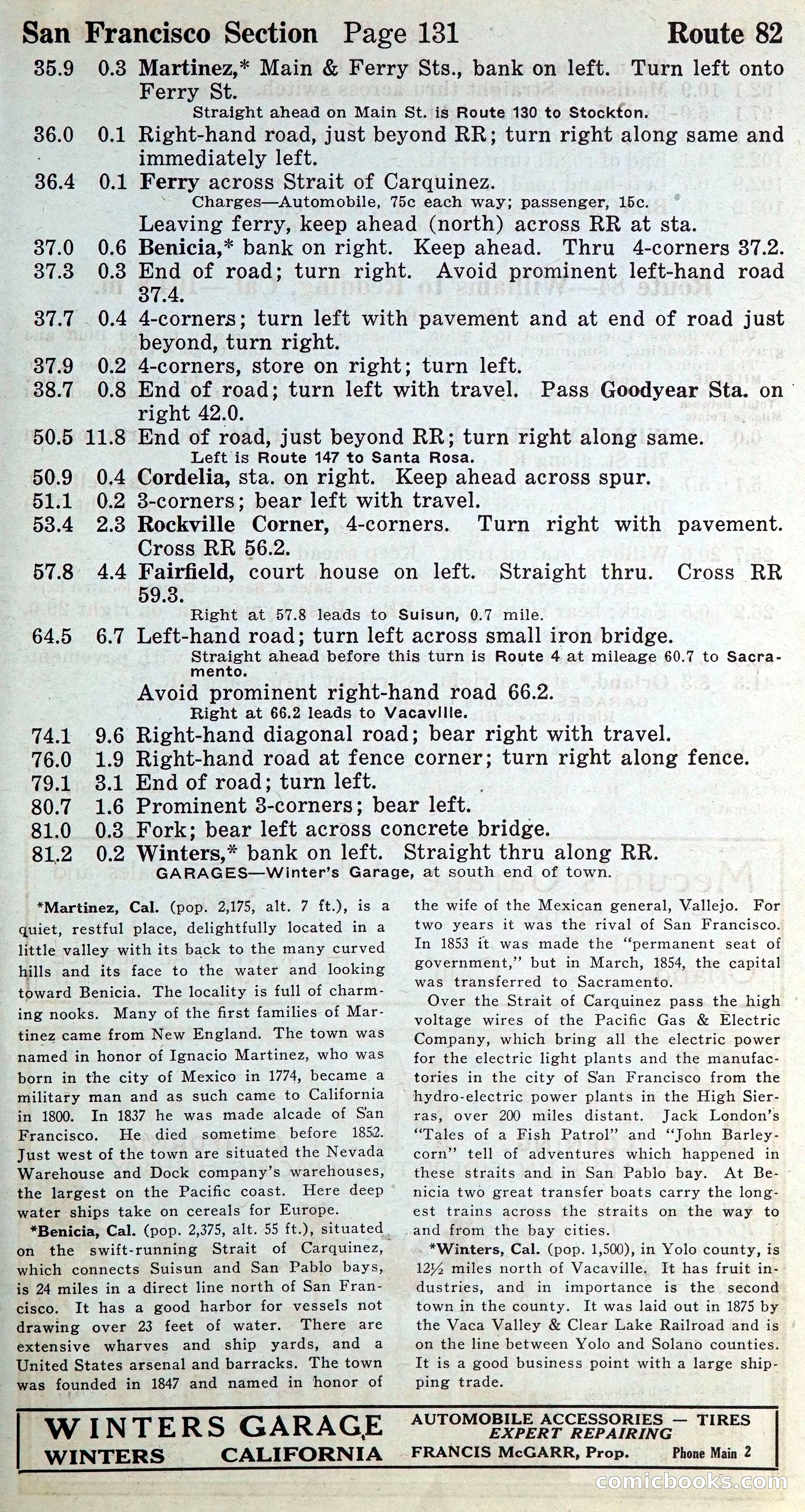 Official Automobile Blue Book, Vol. 8 — page 134 of 399