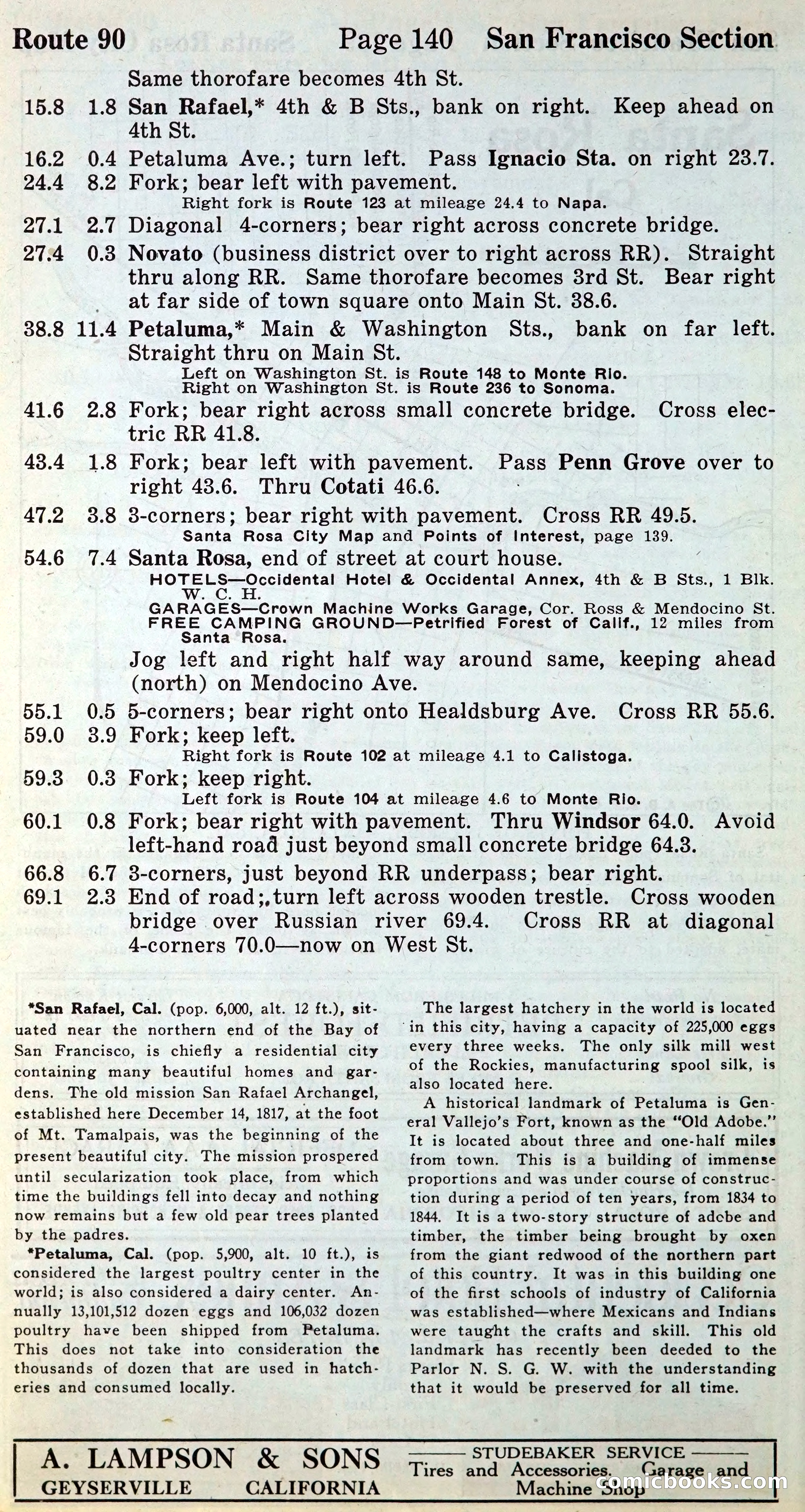 Official Automobile Blue Book, Vol. 8 — page 143 of 399