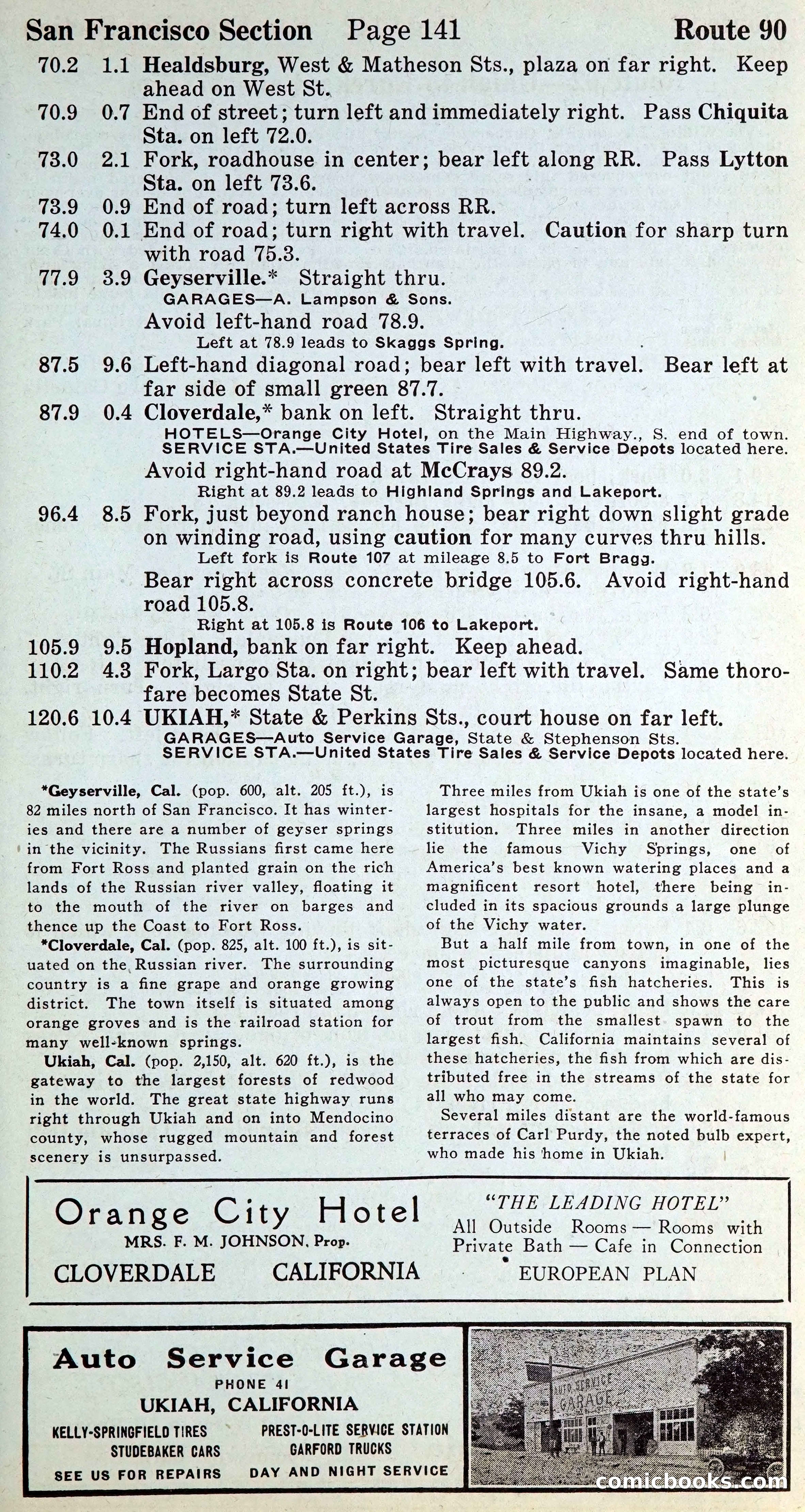 Official Automobile Blue Book, Vol. 8 — page 144 of 399
