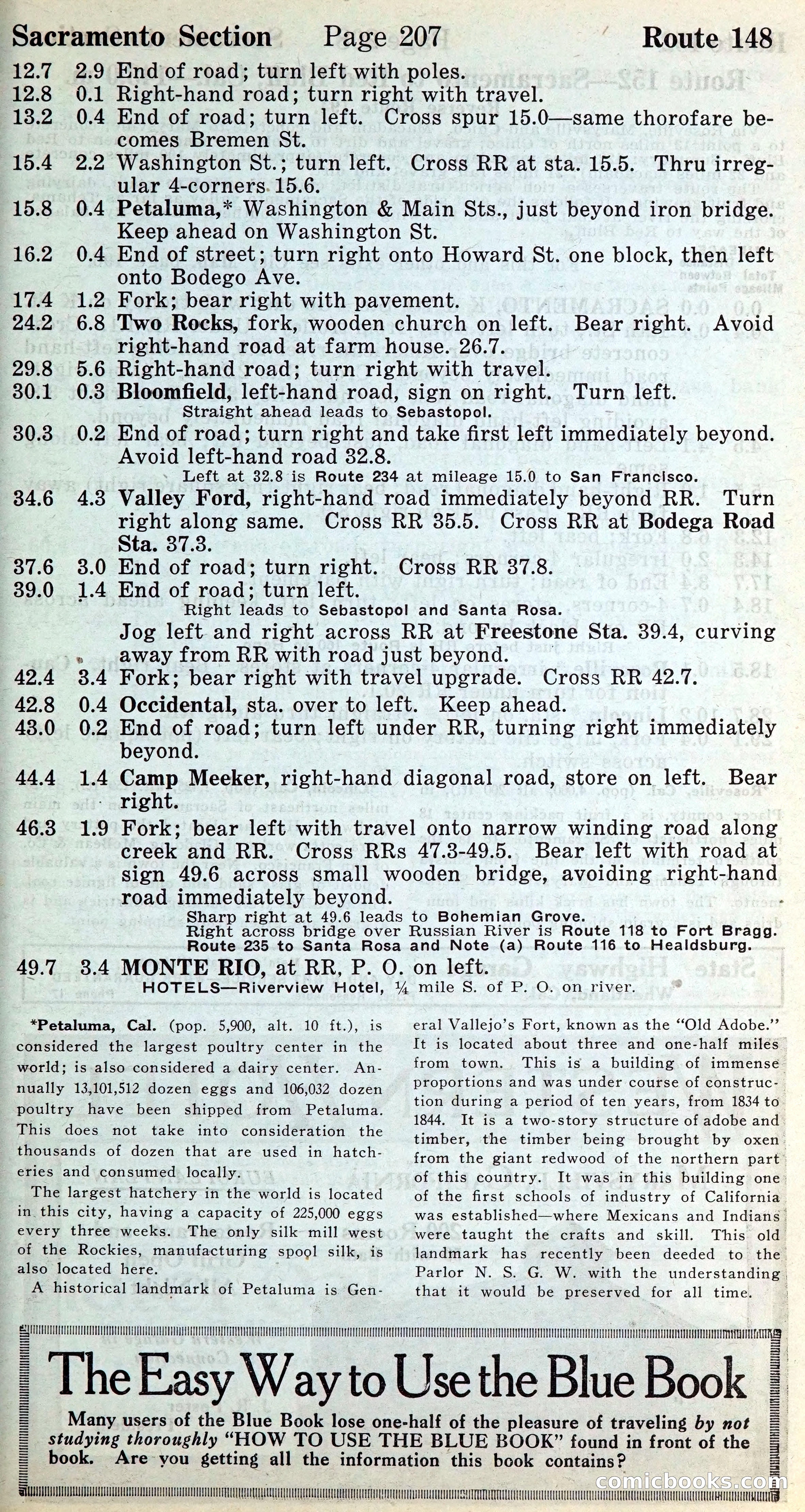 Official Automobile Blue Book, Vol. 8 — page 222 of 399