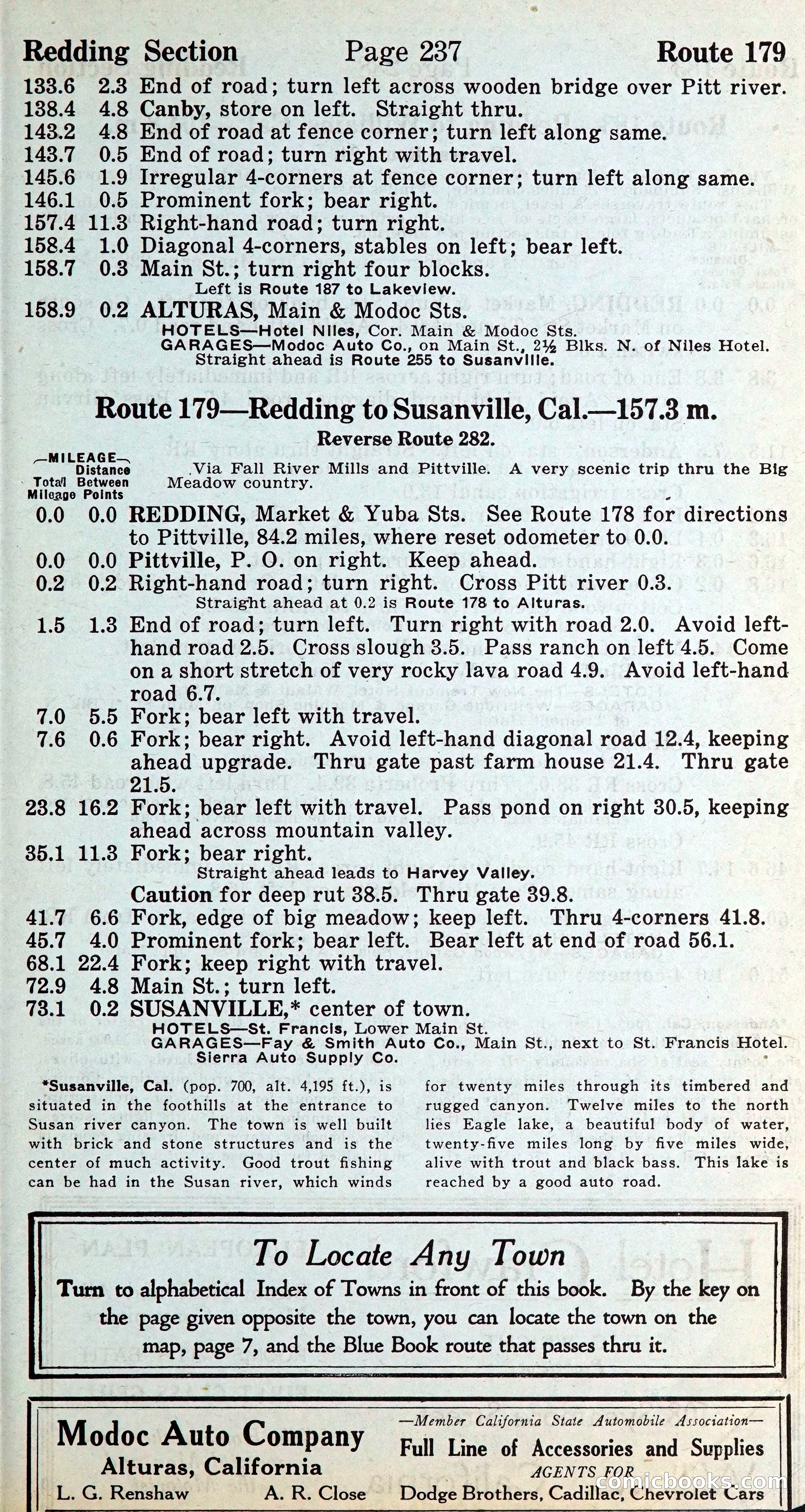Official Automobile Blue Book, Vol. 8 — page 252 of 399