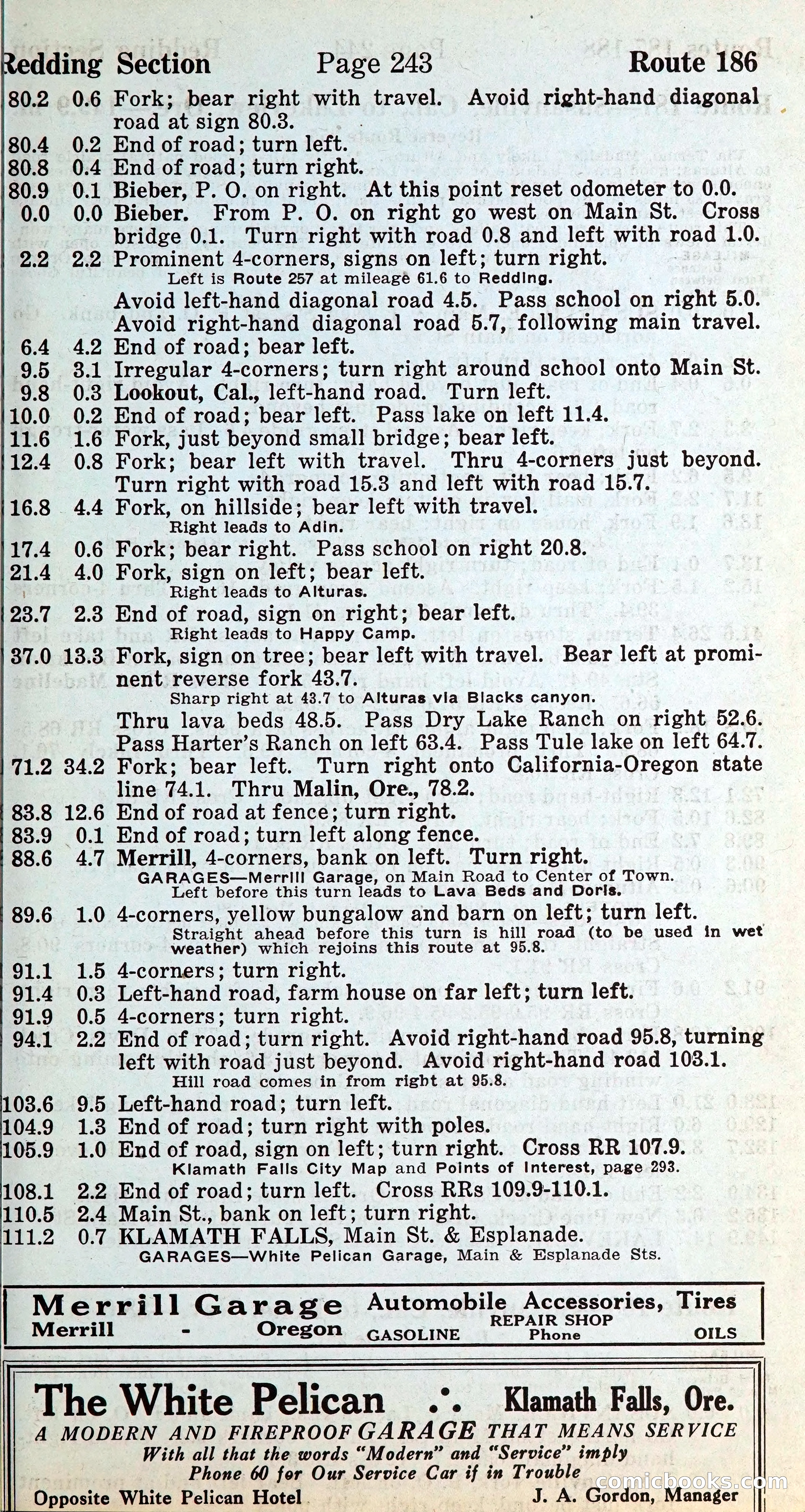 Official Automobile Blue Book, Vol. 8 — page 258 of 399