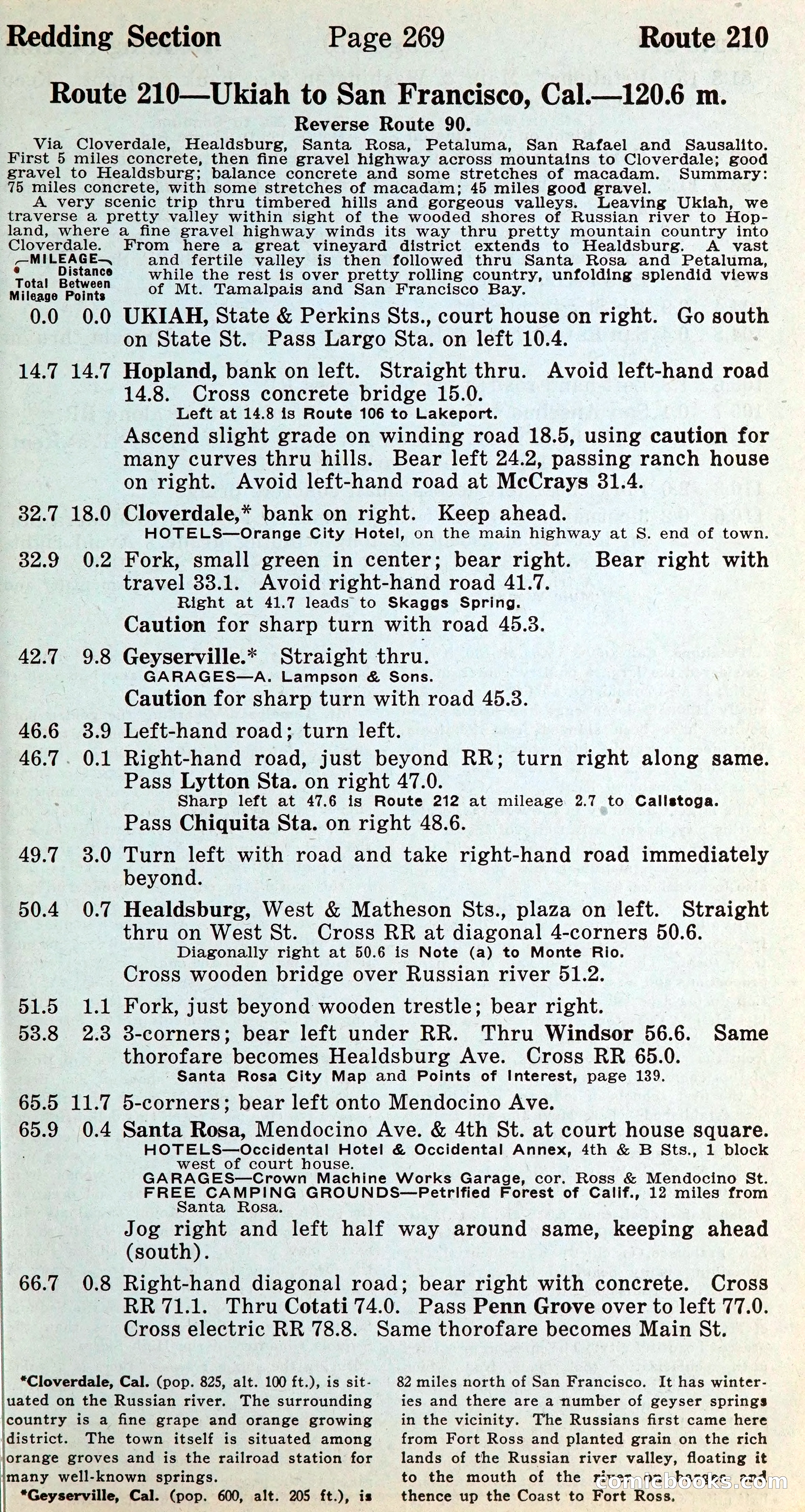 Official Automobile Blue Book, Vol. 8 — page 284 of 399