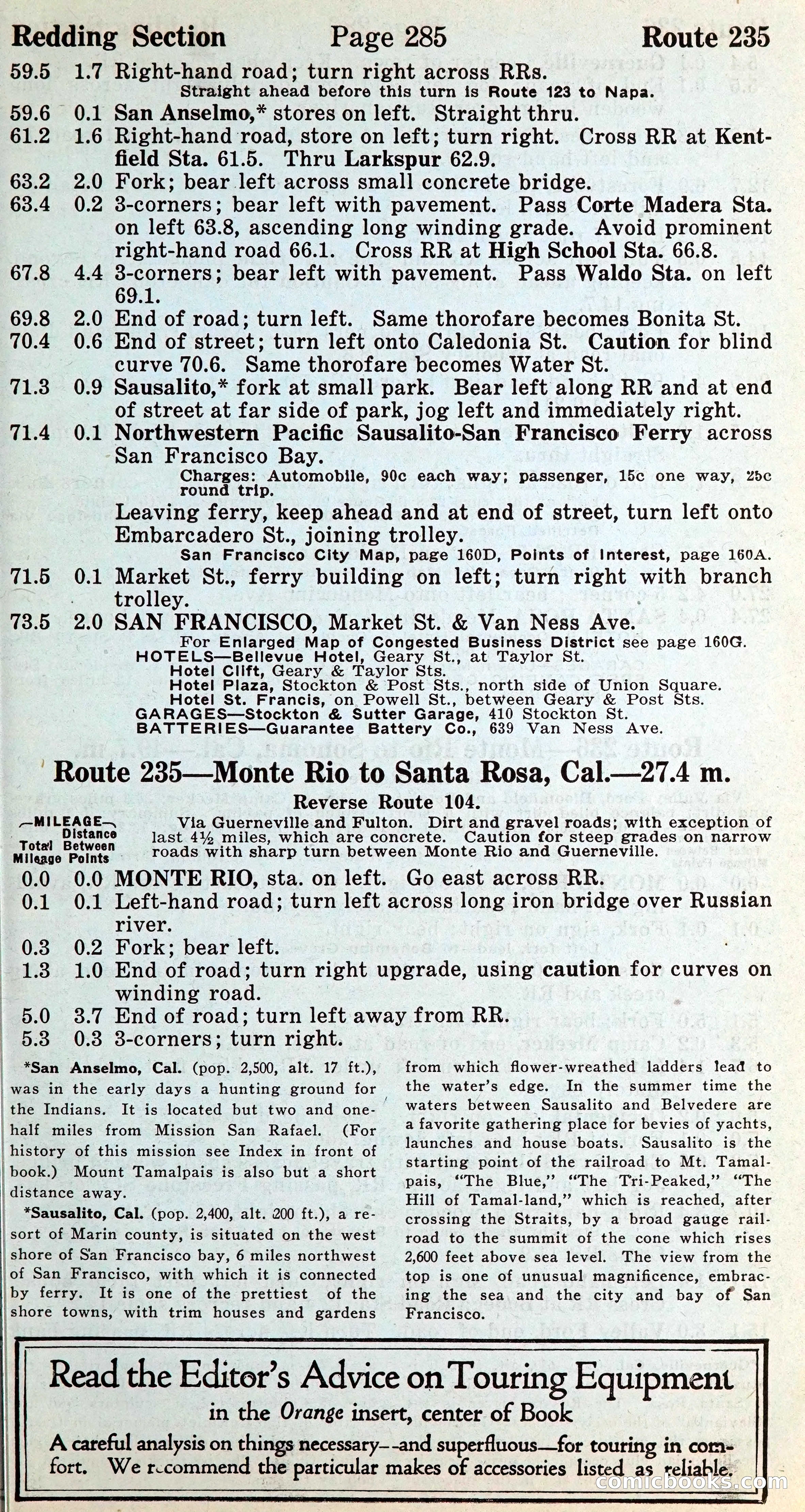 Official Automobile Blue Book, Vol. 8 — page 300 of 399