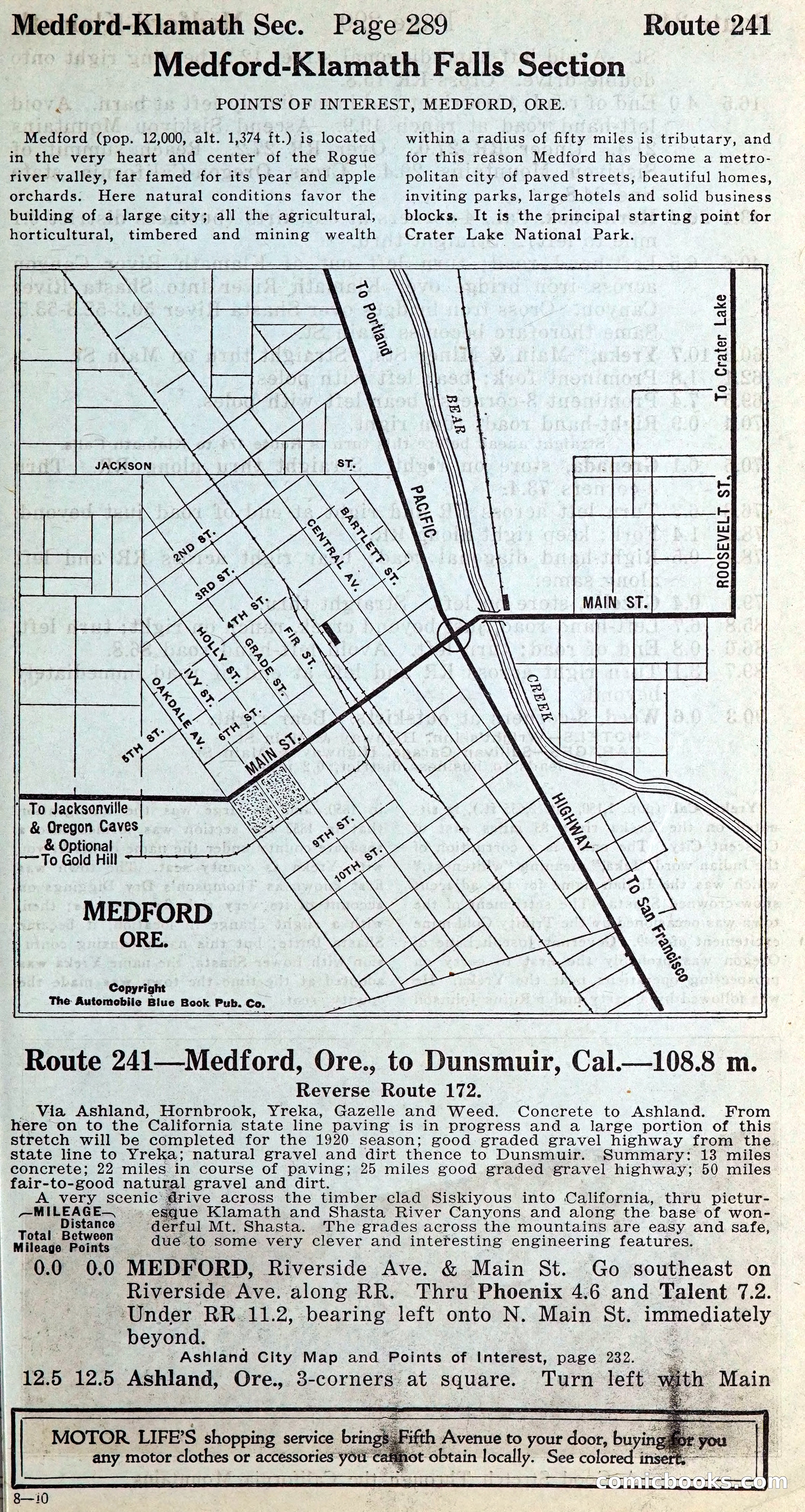 Official Automobile Blue Book, Vol. 8 — page 304 of 399
