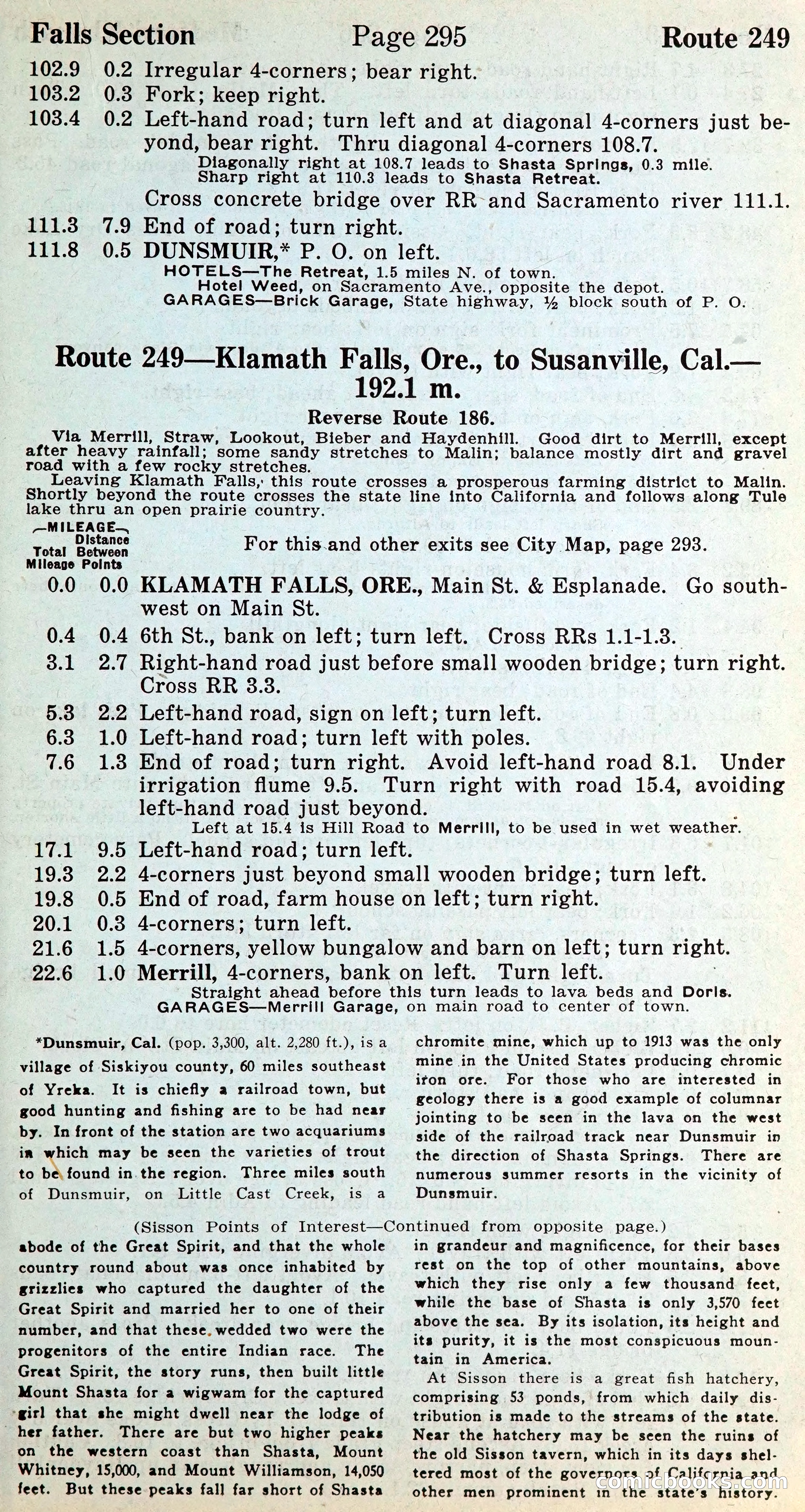 Official Automobile Blue Book, Vol. 8 — page 310 of 399