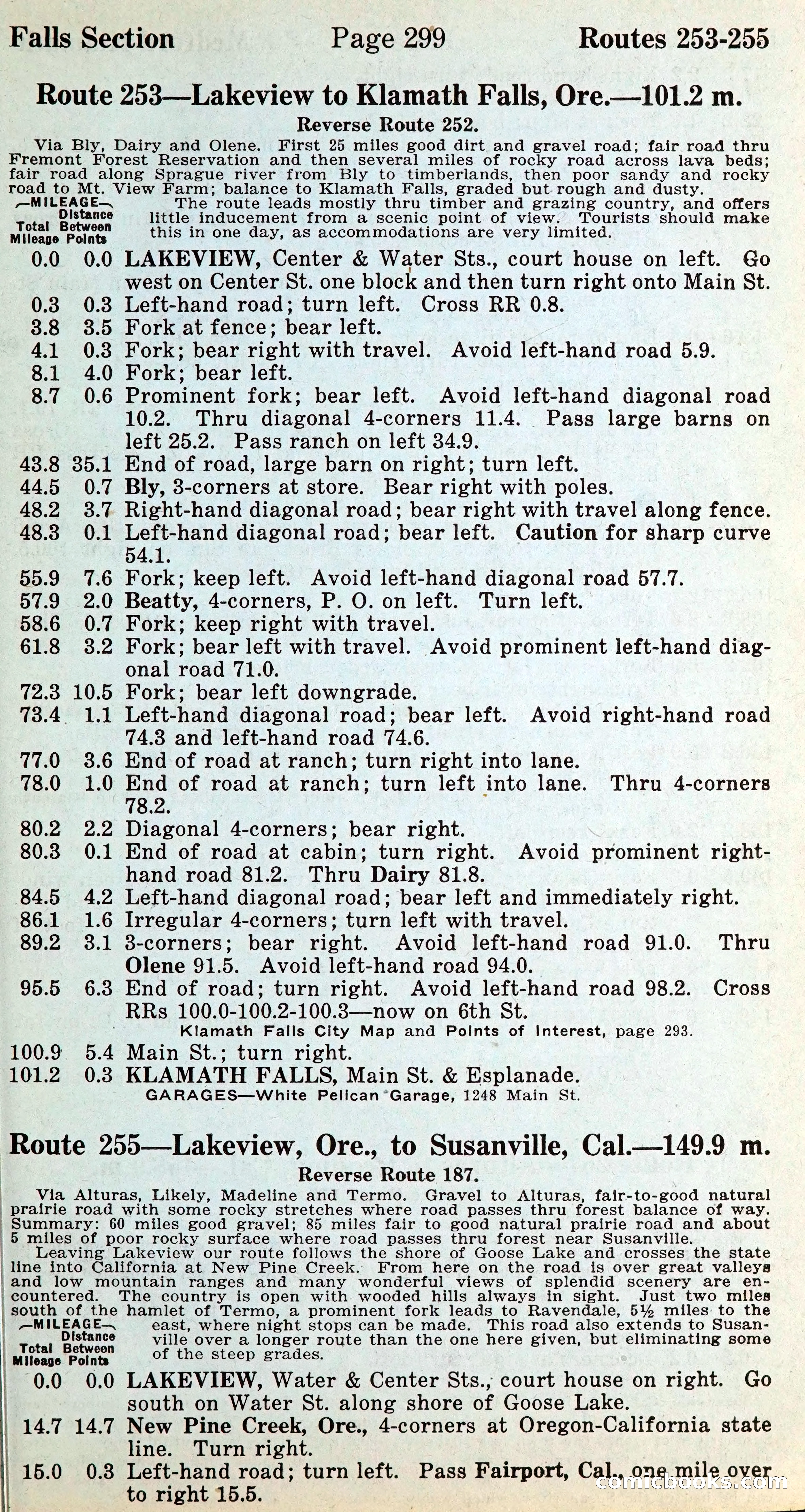 Official Automobile Blue Book, Vol. 8 — page 314 of 399