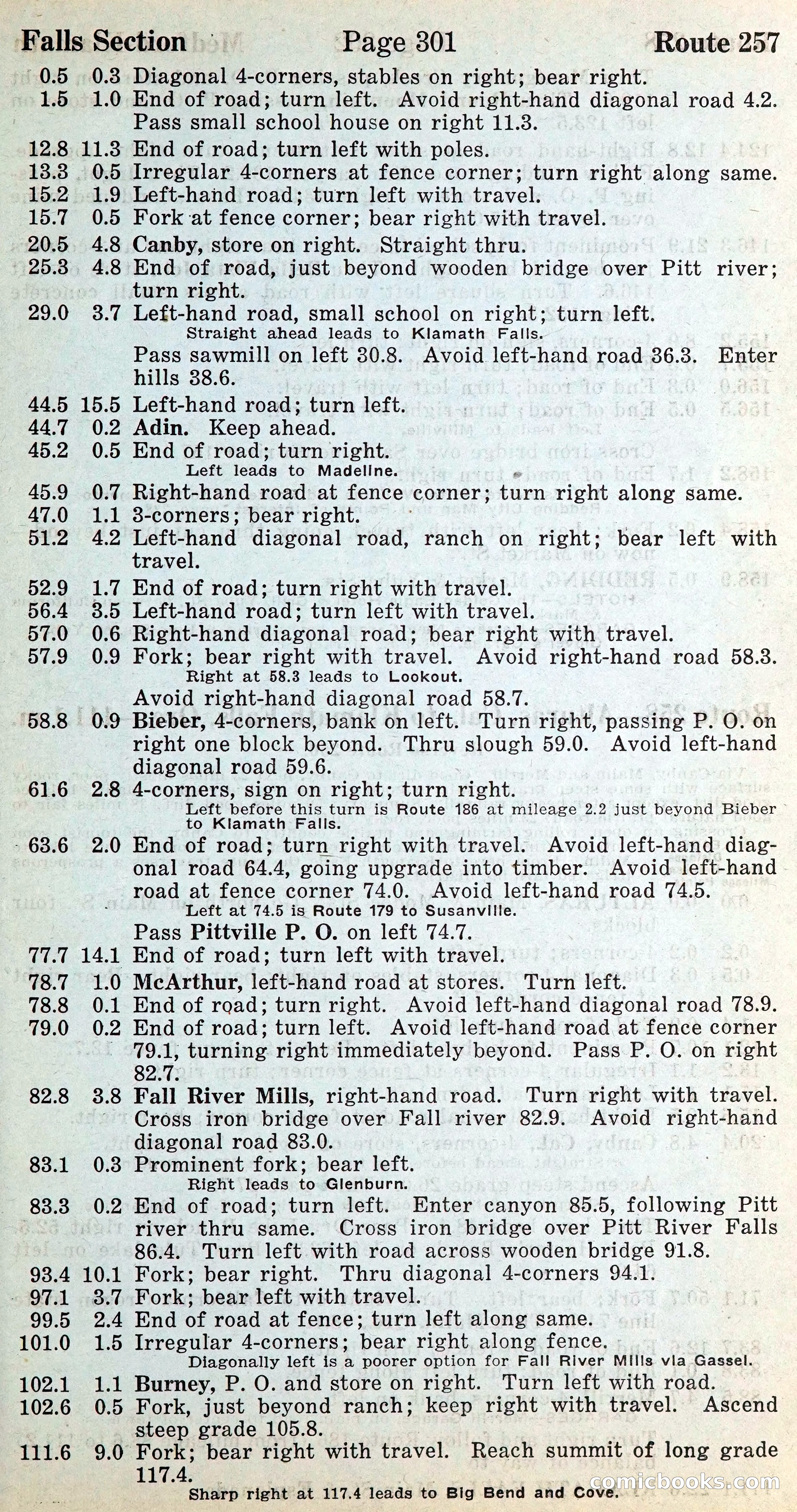 Official Automobile Blue Book, Vol. 8 — page 316 of 399