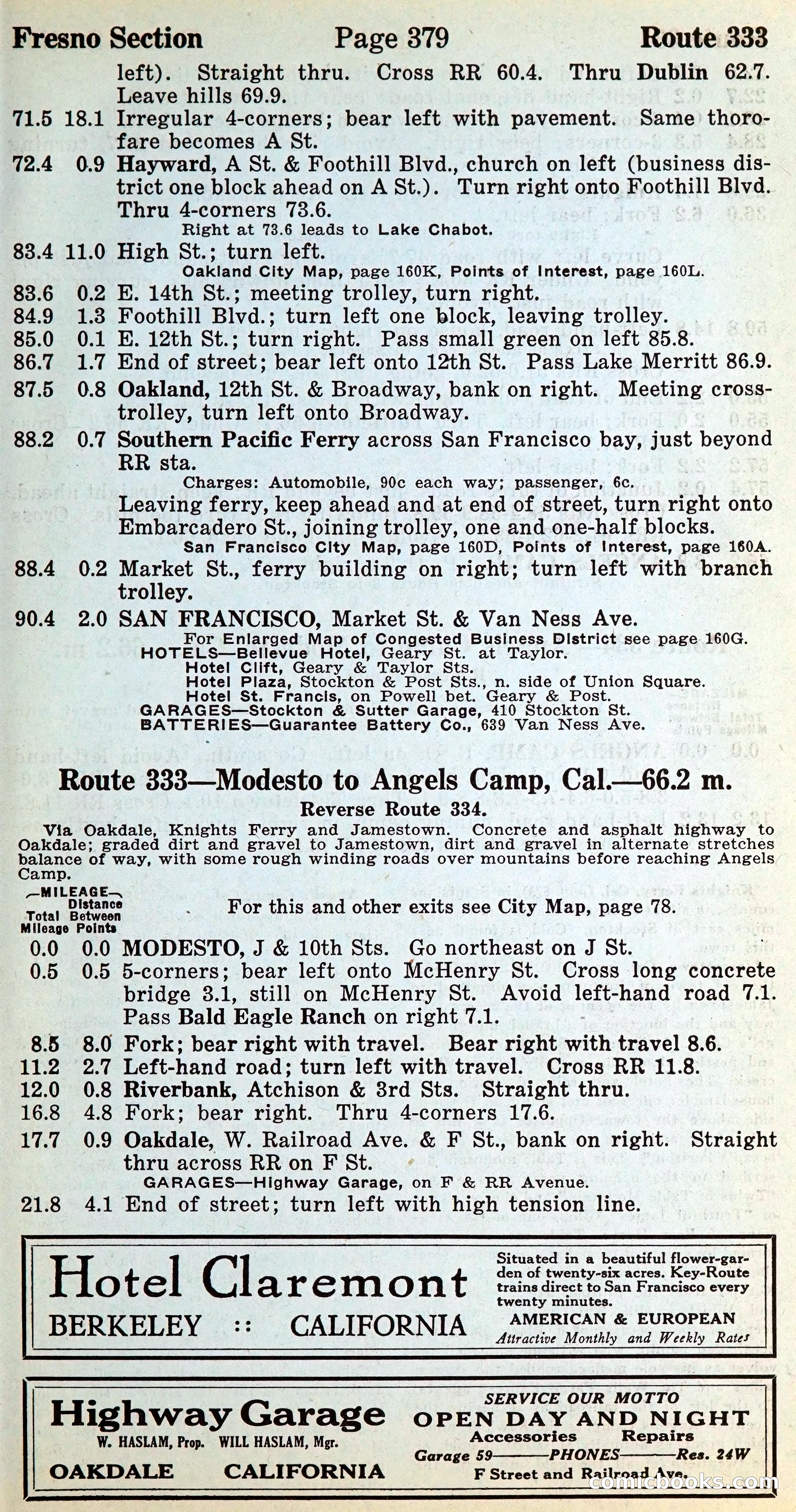 Official Automobile Blue Book, Vol. 8 — page 396 of 399