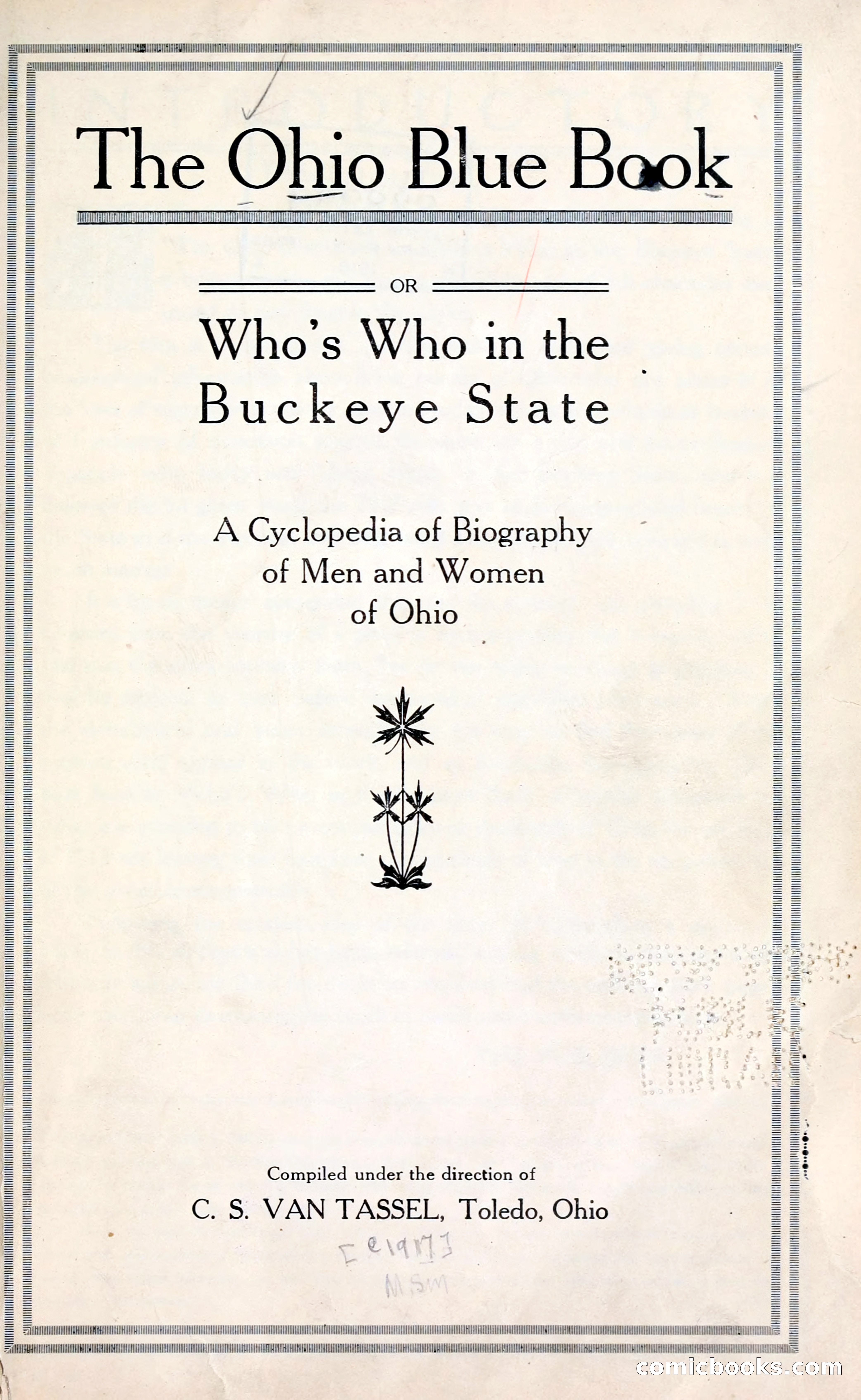 The Ohio Blue Book: Who's Who in the Buckeye State — page 7 of 396