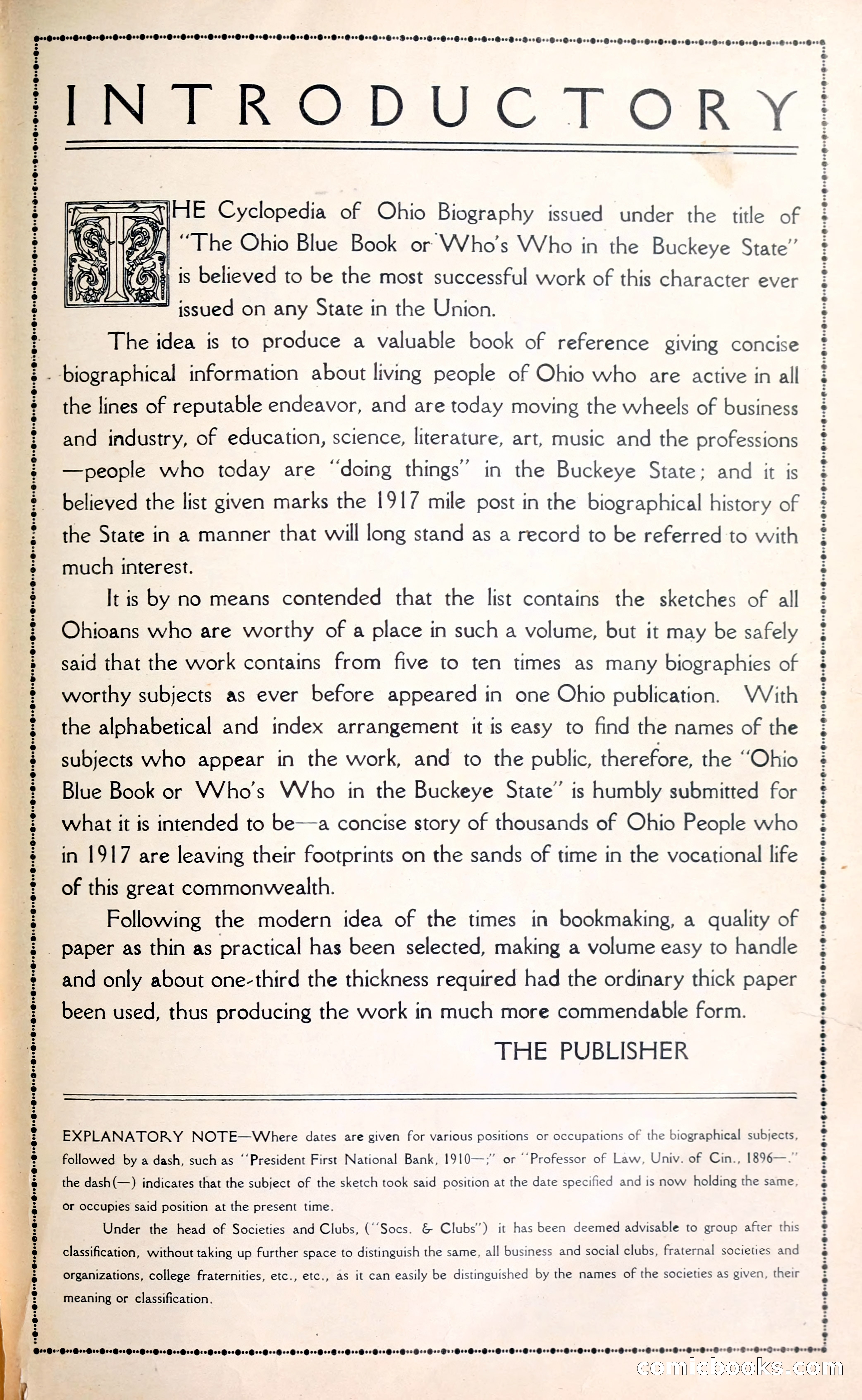 The Ohio Blue Book: Who's Who in the Buckeye State — page 9 of 396