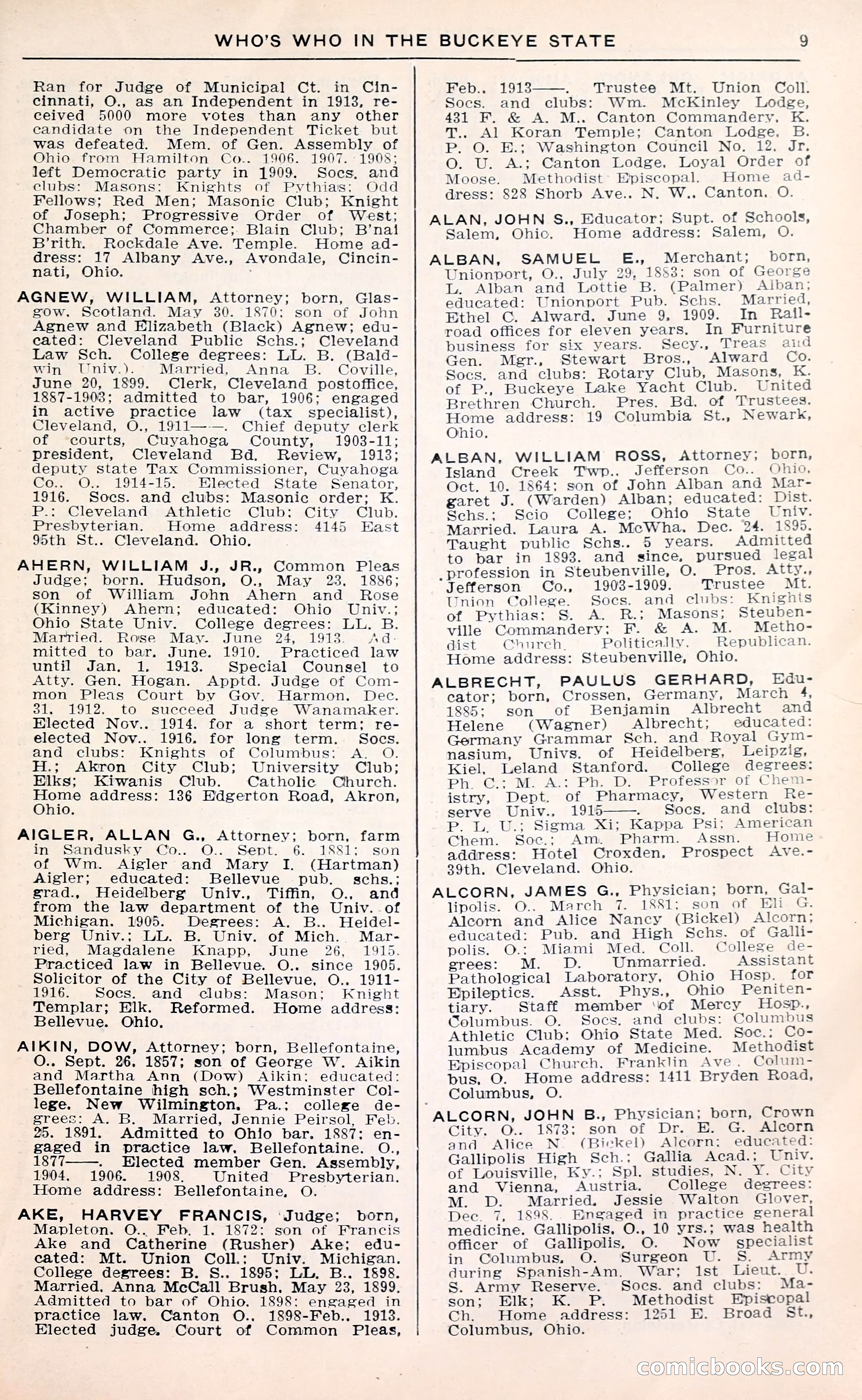 The Ohio Blue Book: Who's Who in the Buckeye State — page 13 of 396