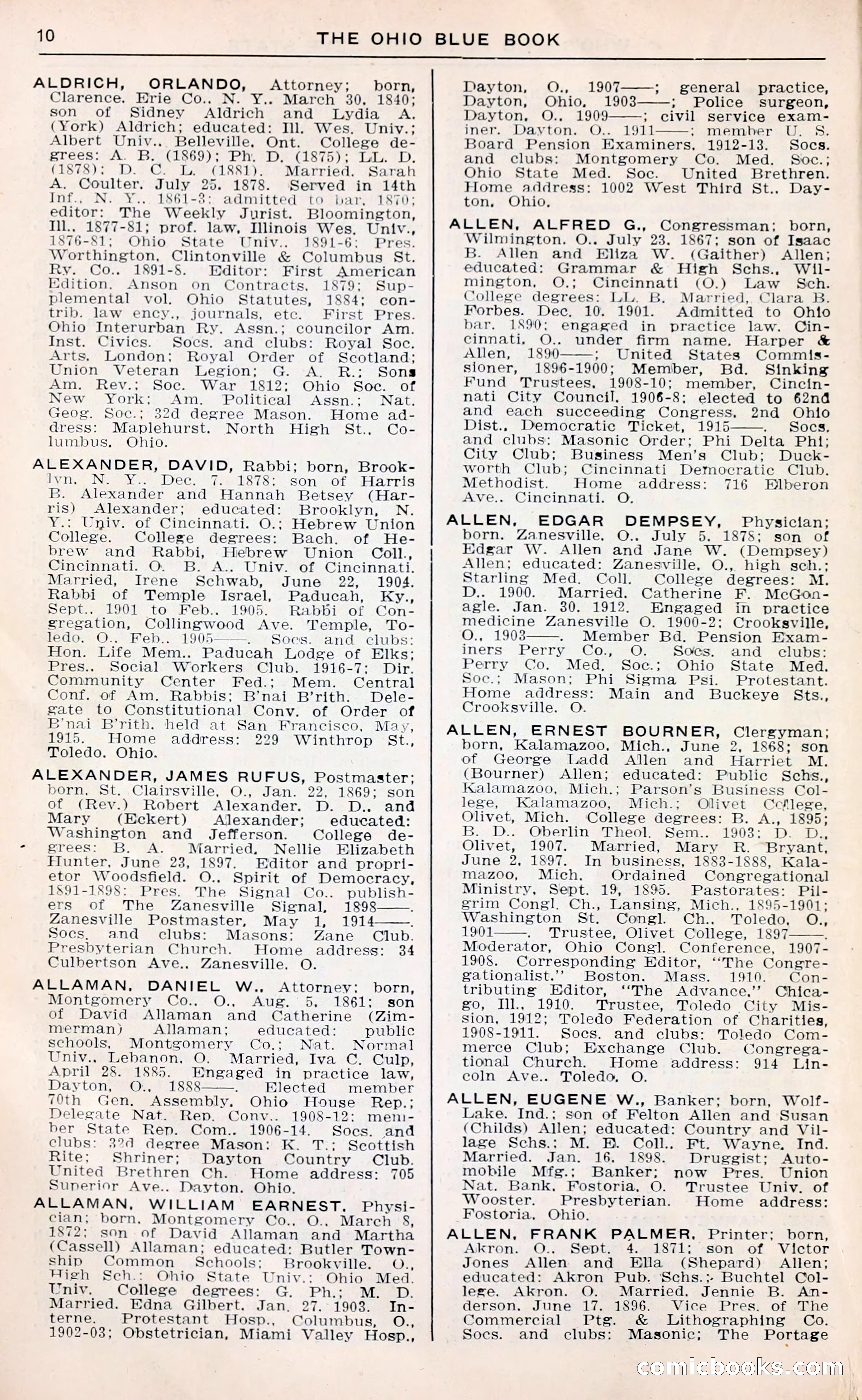 The Ohio Blue Book: Who's Who in the Buckeye State — page 14 of 396