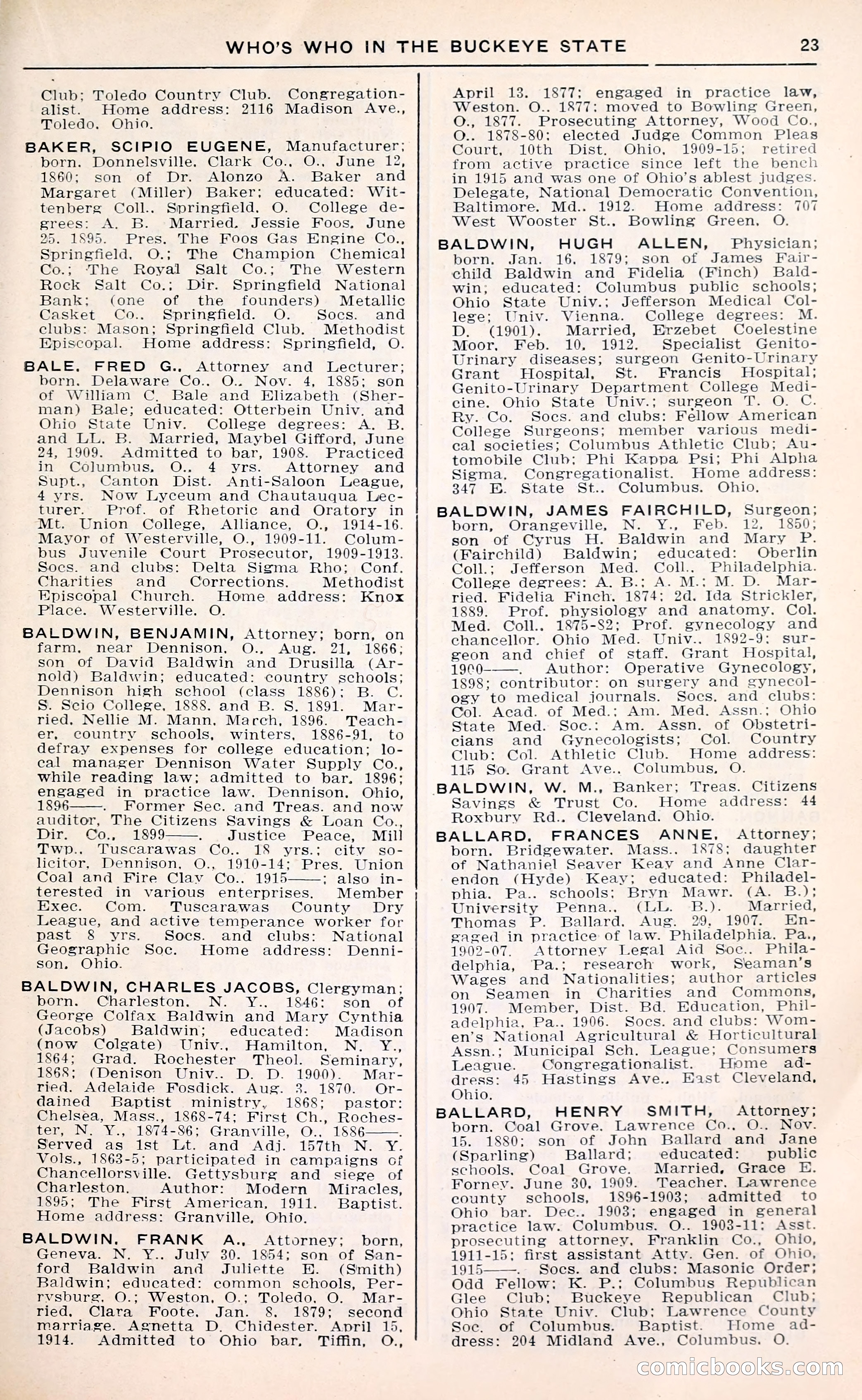 The Ohio Blue Book: Who's Who in the Buckeye State — page 27 of 396