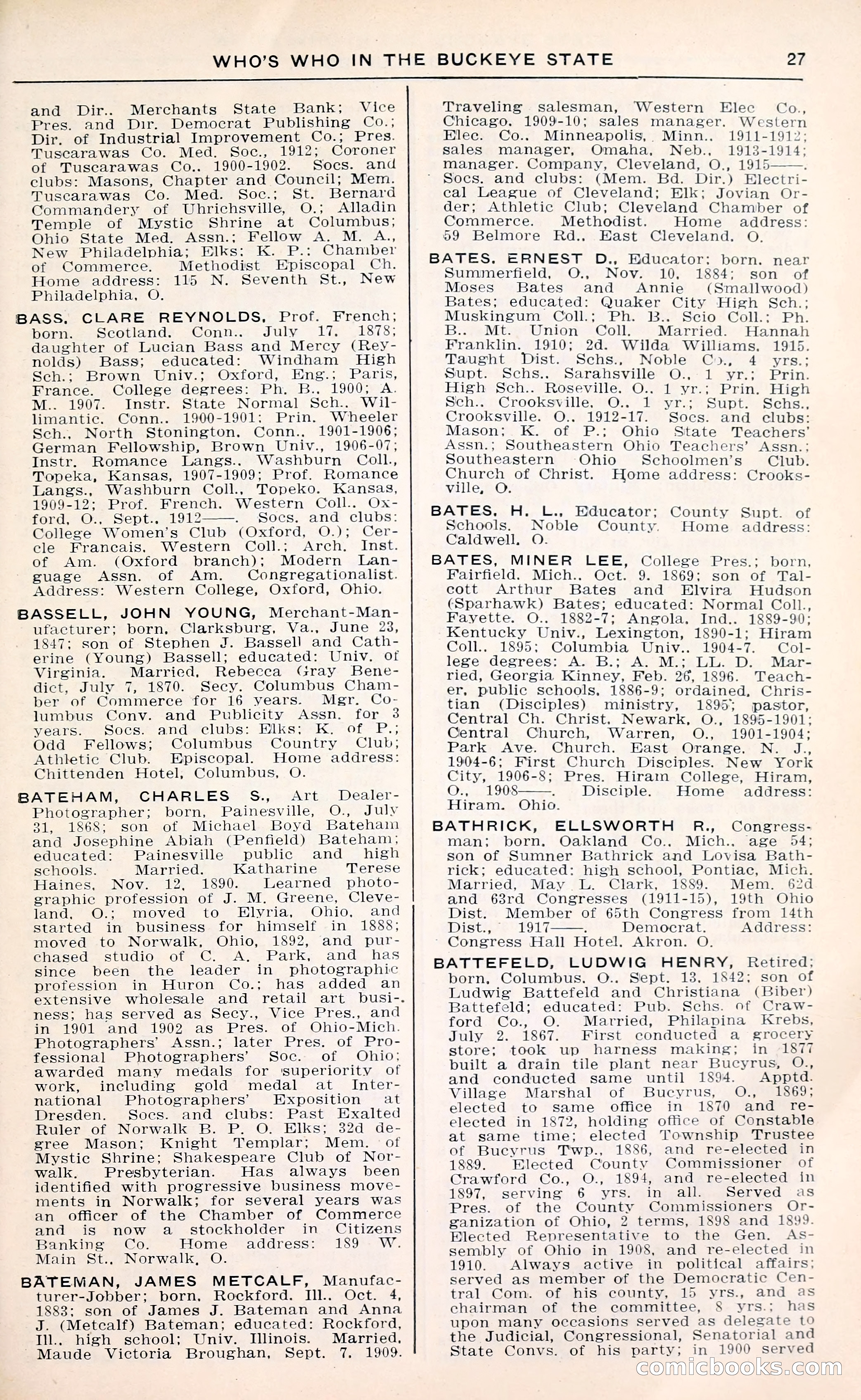The Ohio Blue Book: Who's Who in the Buckeye State — page 31 of 396