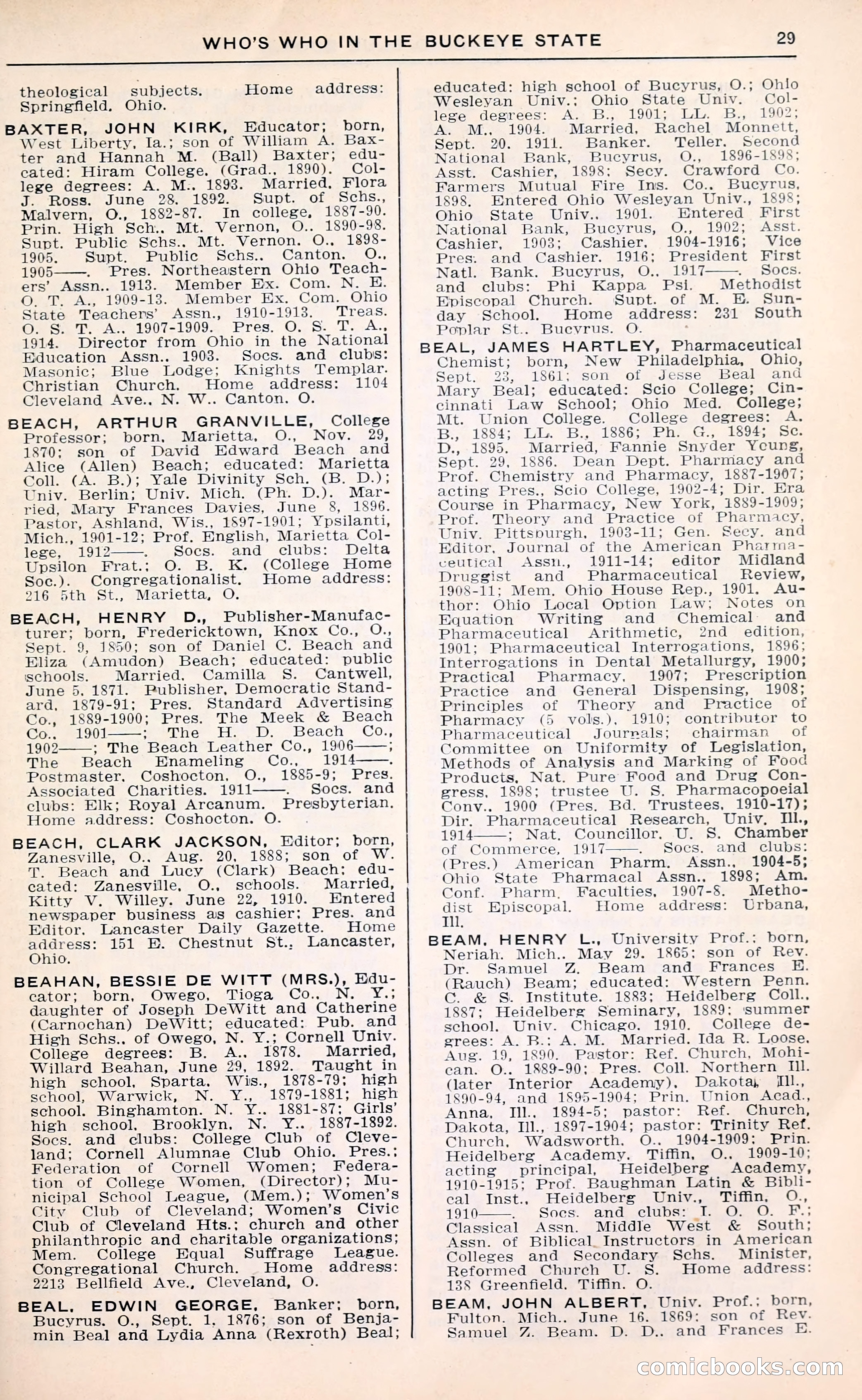 The Ohio Blue Book: Who's Who in the Buckeye State — page 33 of 396