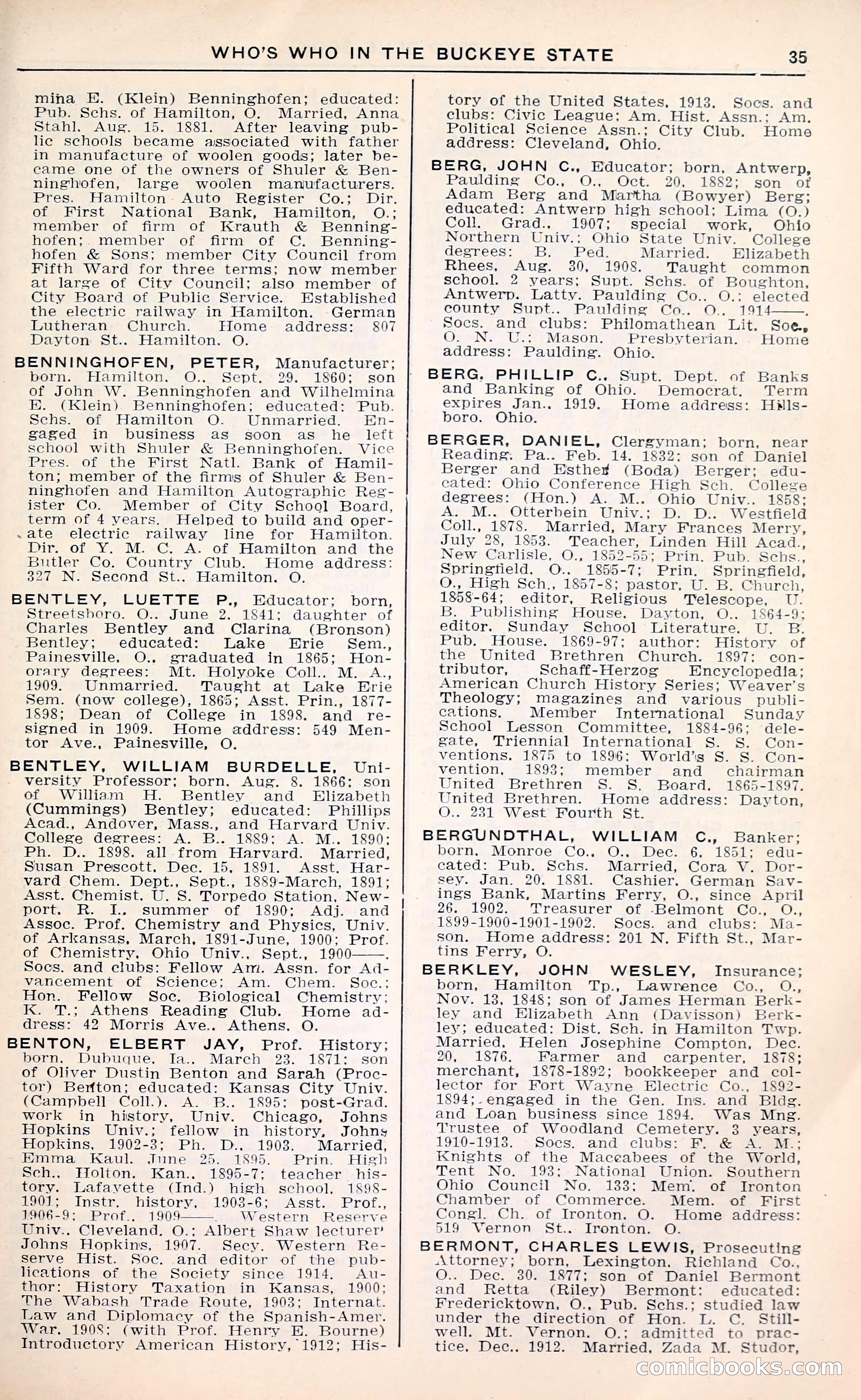 The Ohio Blue Book: Who's Who in the Buckeye State — page 39 of 396