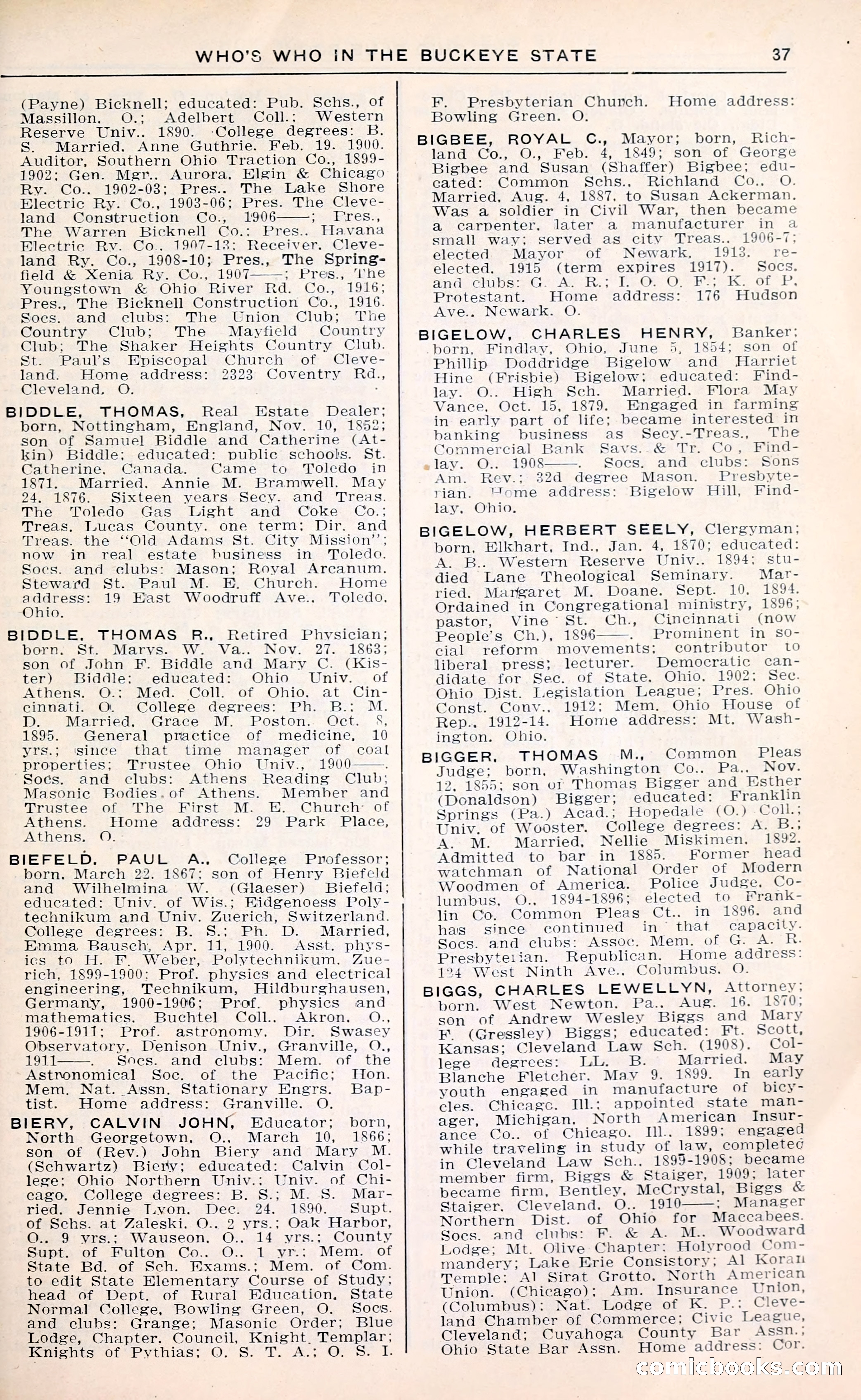 The Ohio Blue Book: Who's Who in the Buckeye State — page 41 of 396