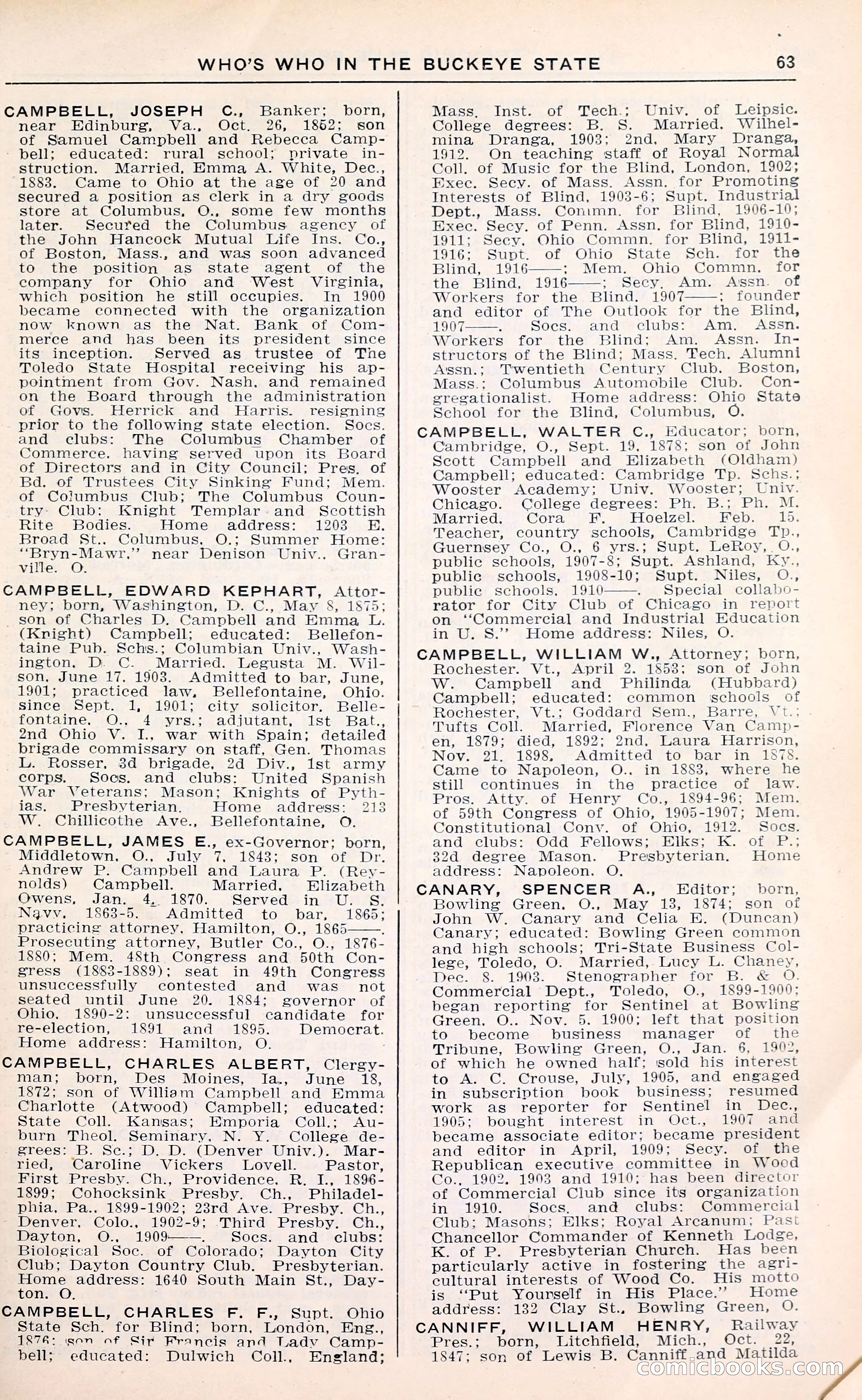 The Ohio Blue Book: Who's Who in the Buckeye State — page 67 of 396