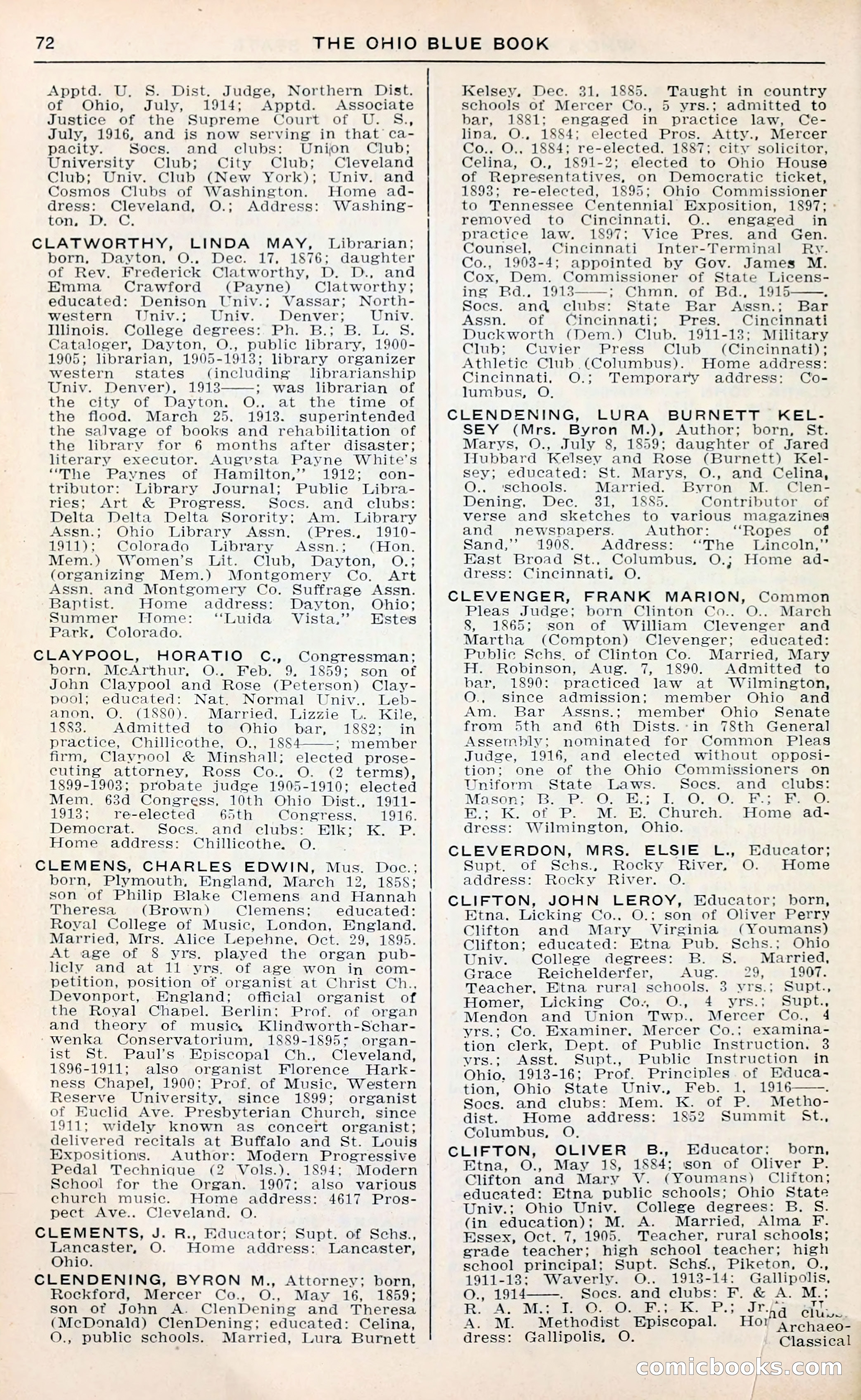 The Ohio Blue Book: Who's Who in the Buckeye State — page 76 of 396