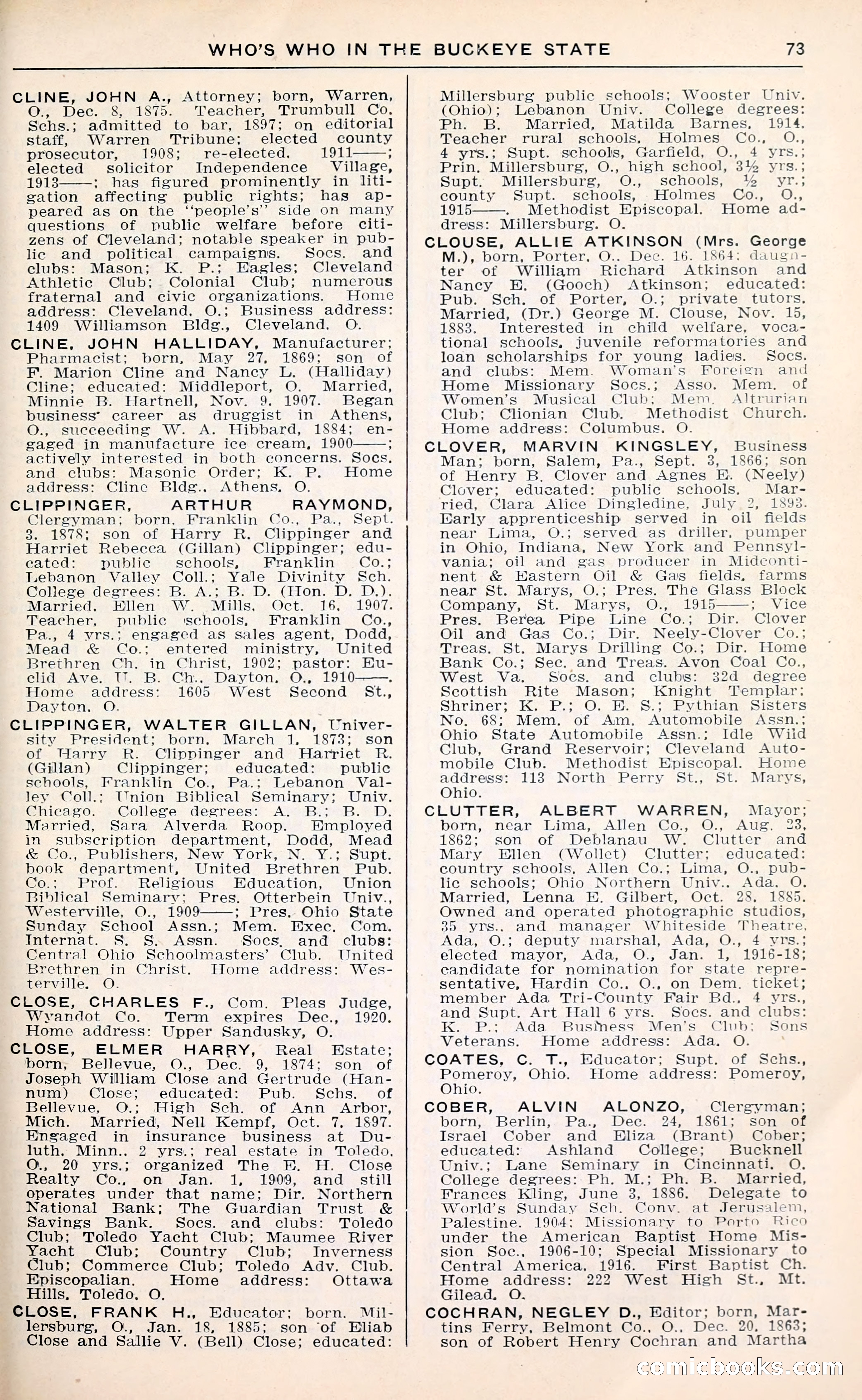 The Ohio Blue Book: Who's Who in the Buckeye State — page 77 of 396
