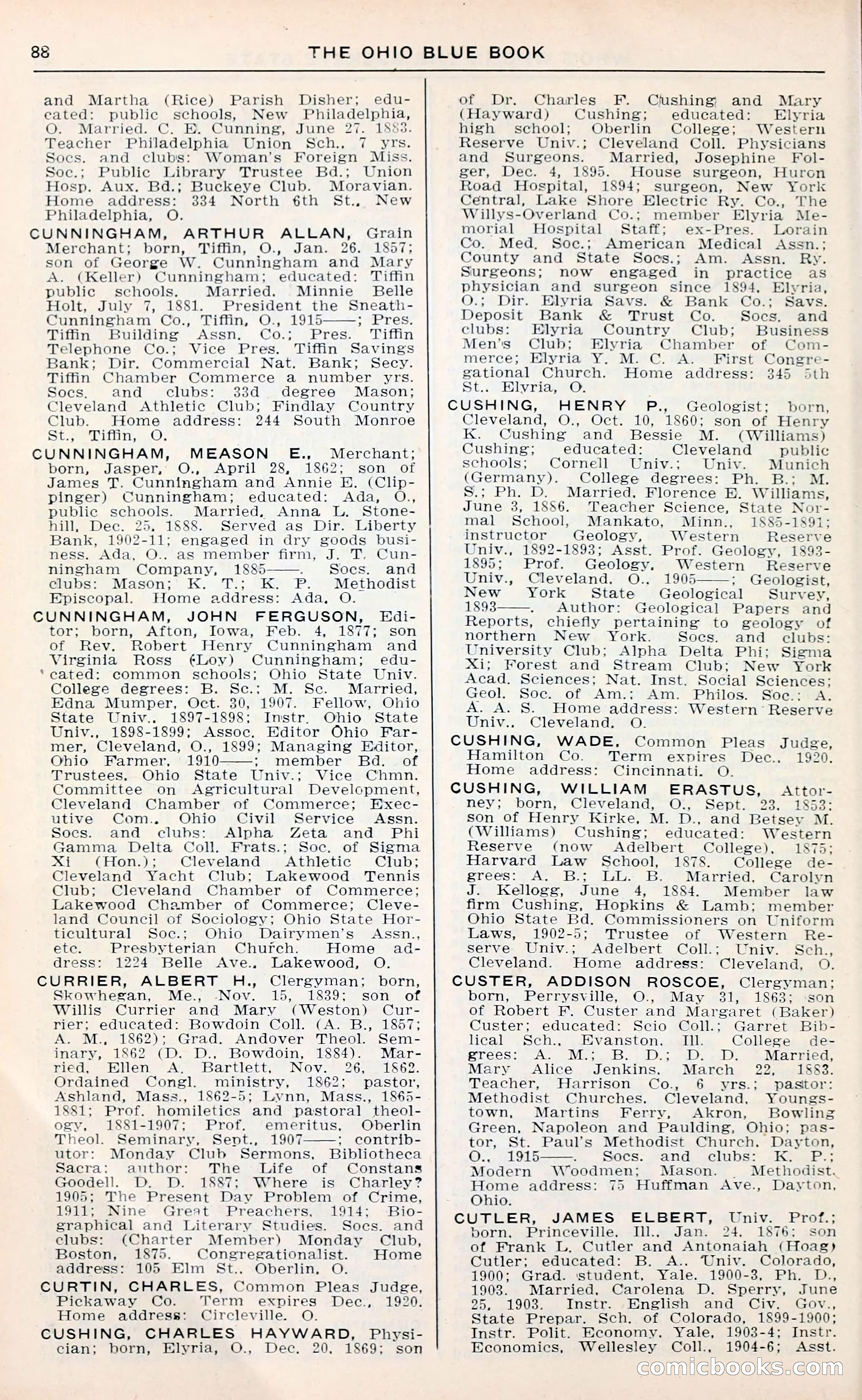 The Ohio Blue Book: Who's Who in the Buckeye State — page 92 of 396