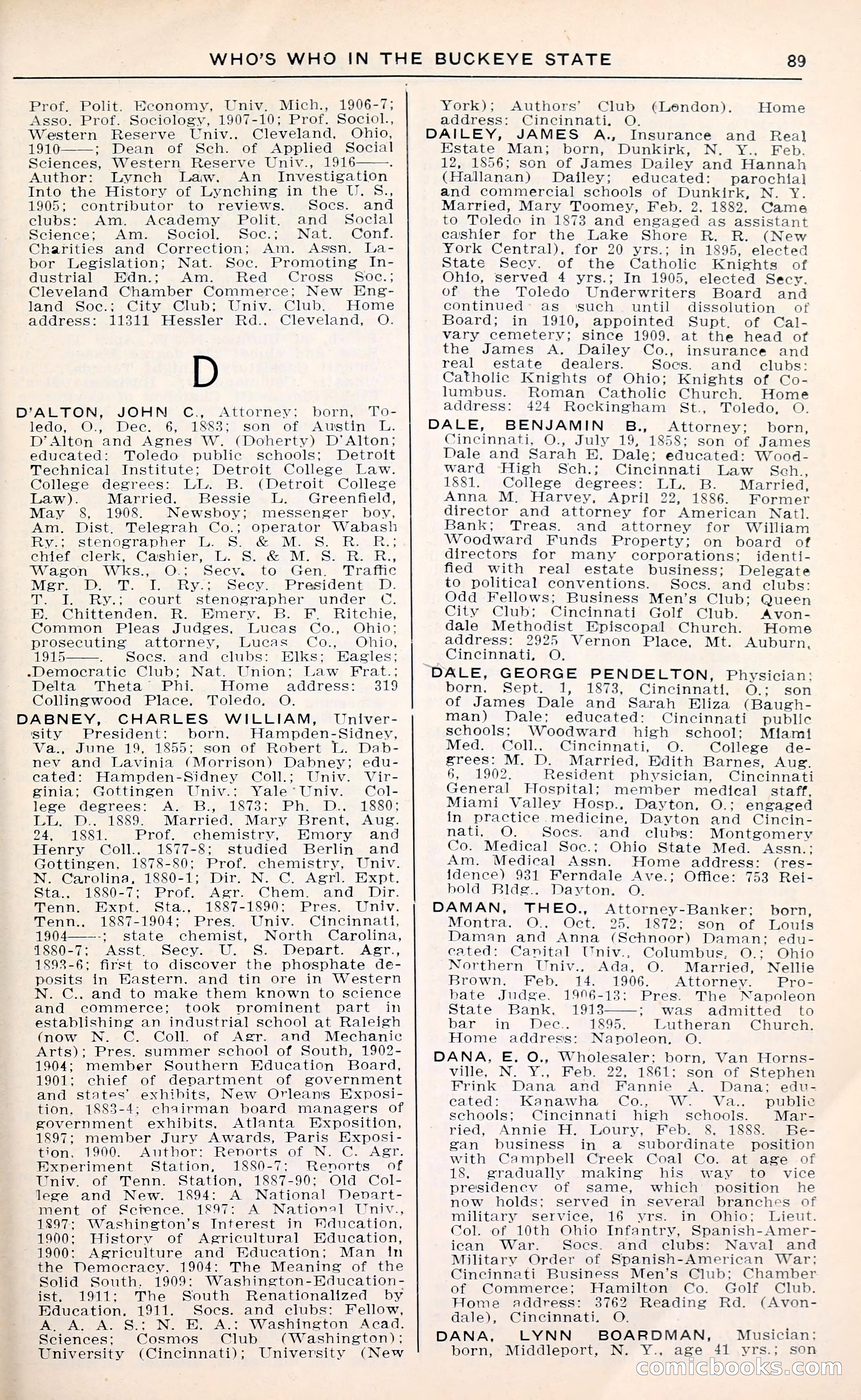 The Ohio Blue Book: Who's Who in the Buckeye State — page 93 of 396