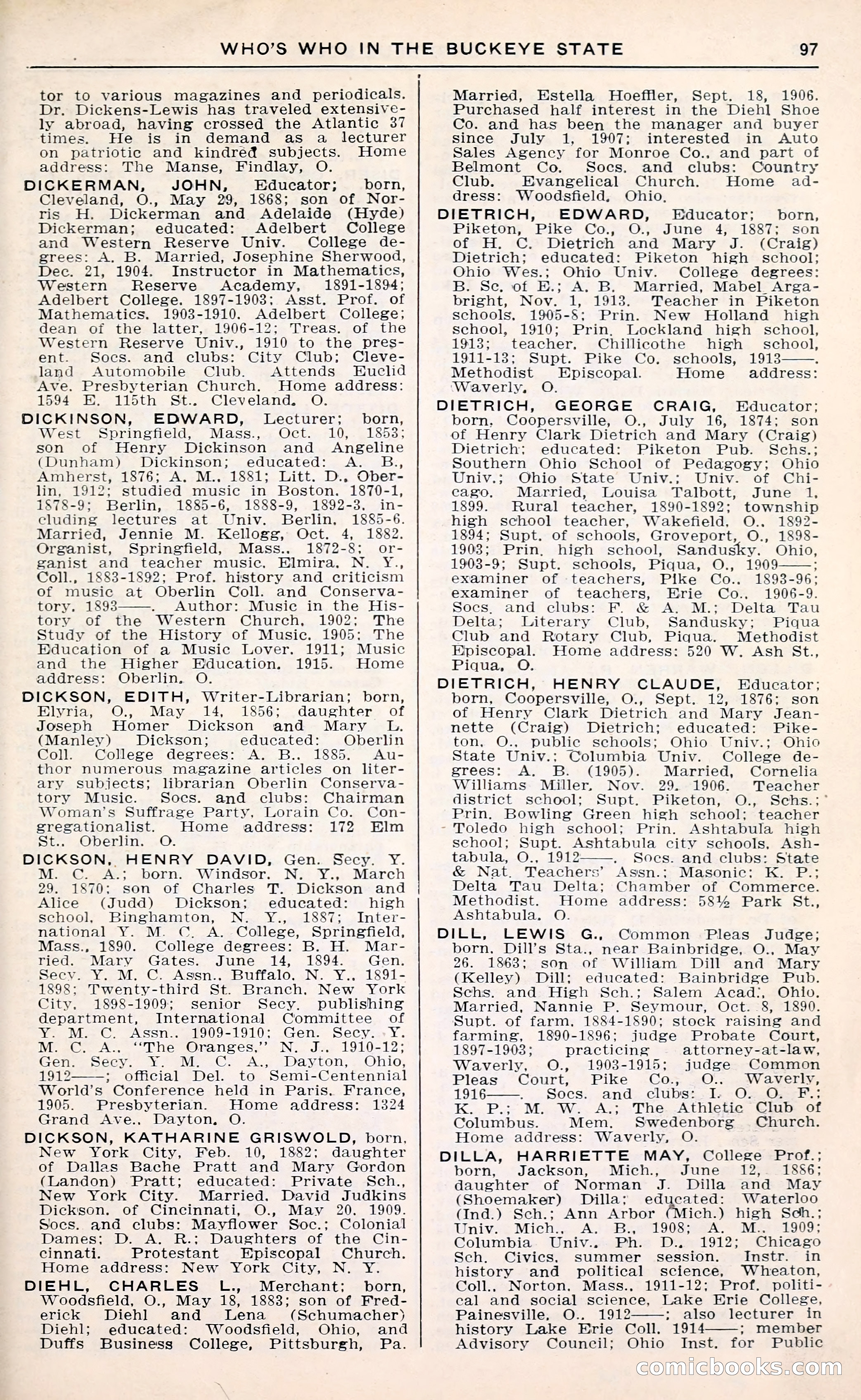 The Ohio Blue Book: Who's Who in the Buckeye State — page 101 of 396