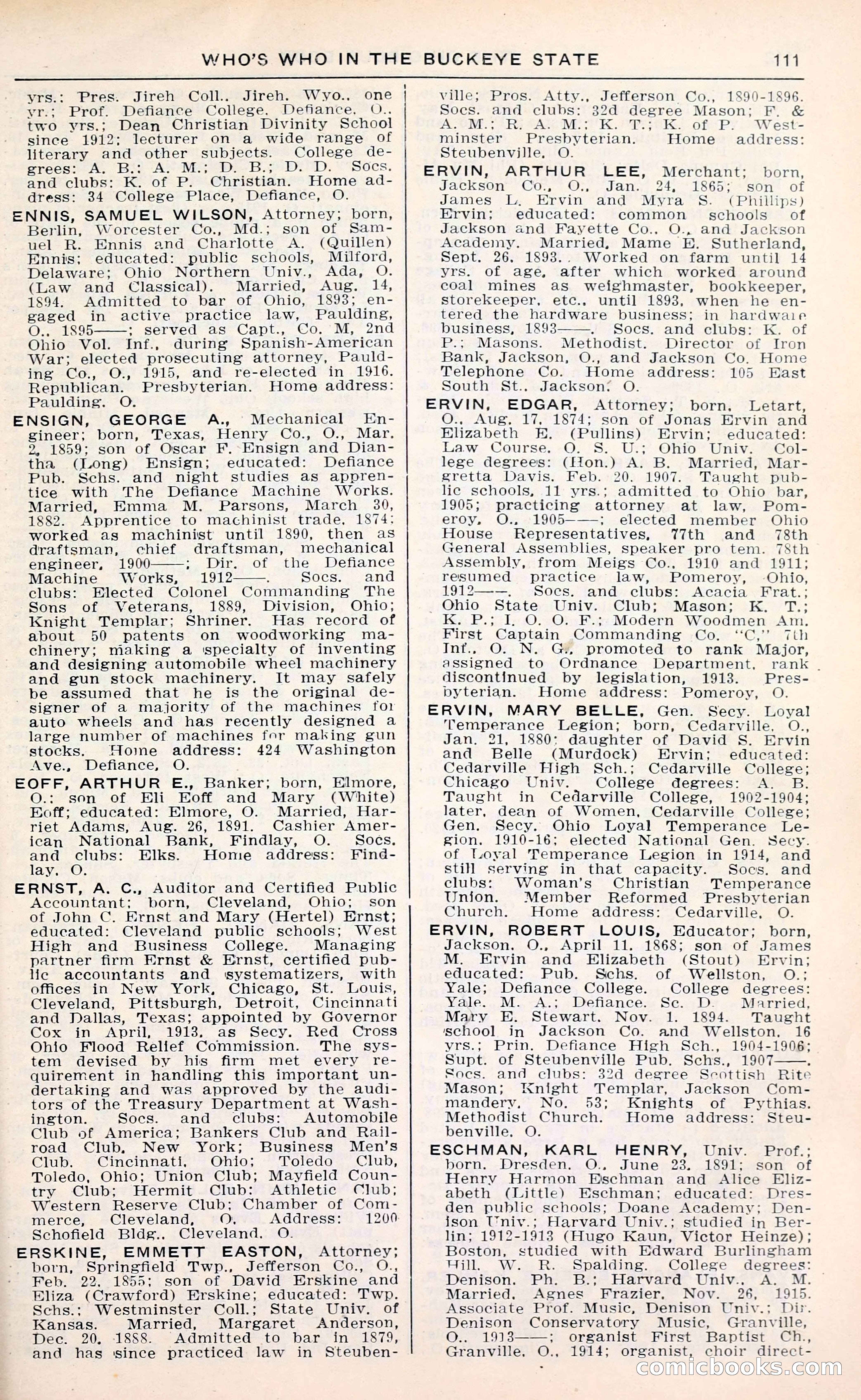 The Ohio Blue Book: Who's Who in the Buckeye State — page 115 of 396