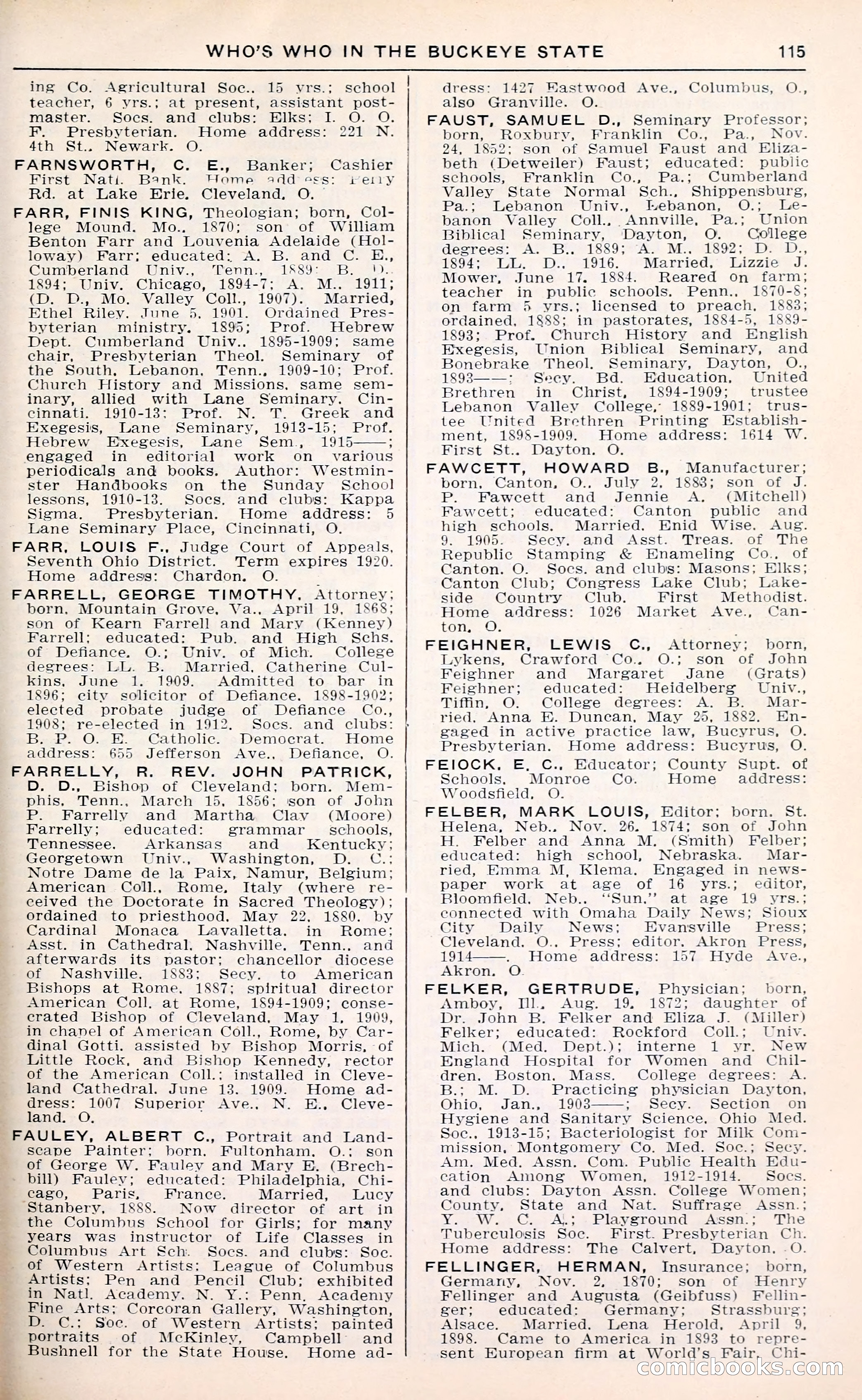 The Ohio Blue Book: Who's Who in the Buckeye State — page 119 of 396