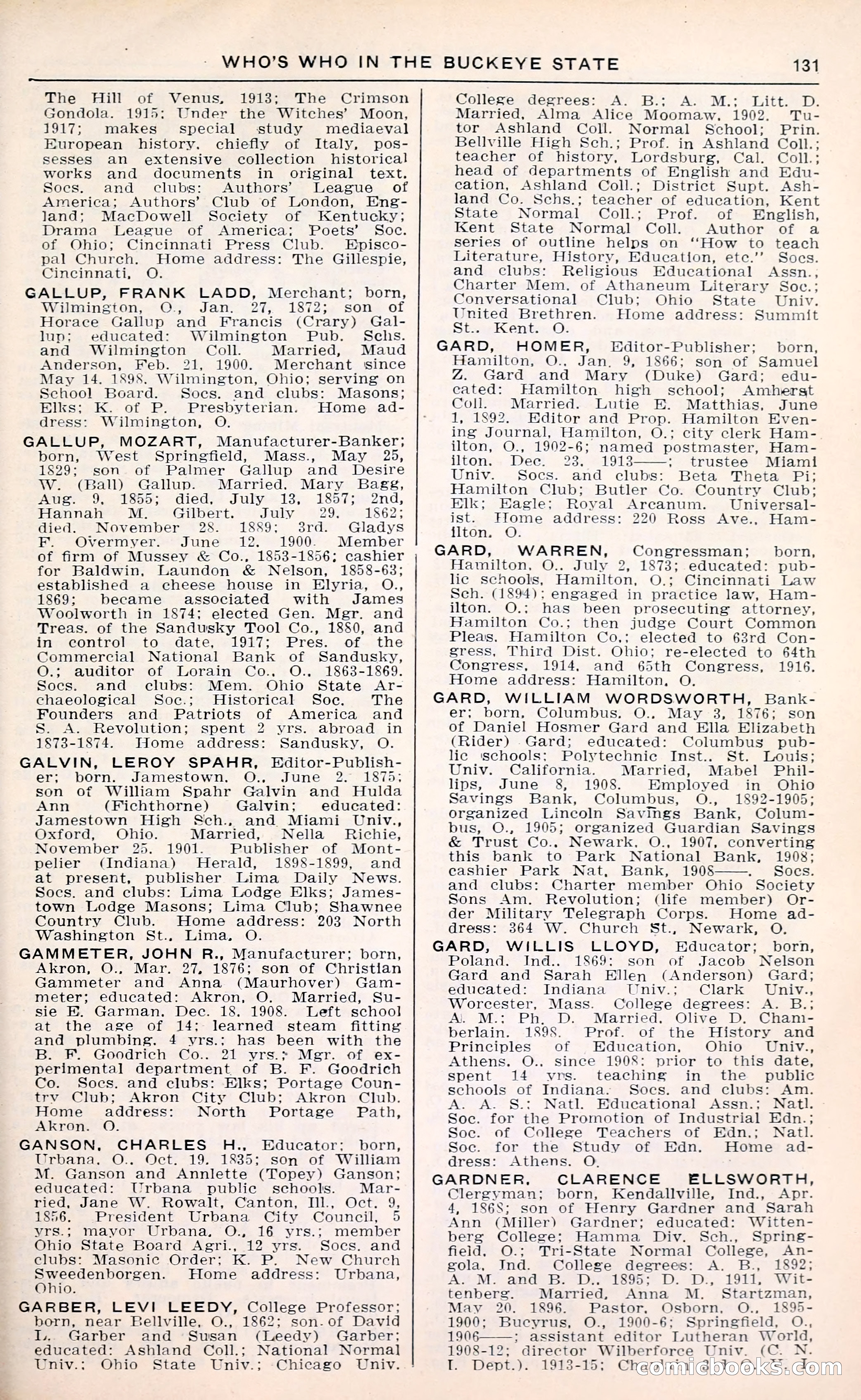The Ohio Blue Book: Who's Who in the Buckeye State — page 135 of 396