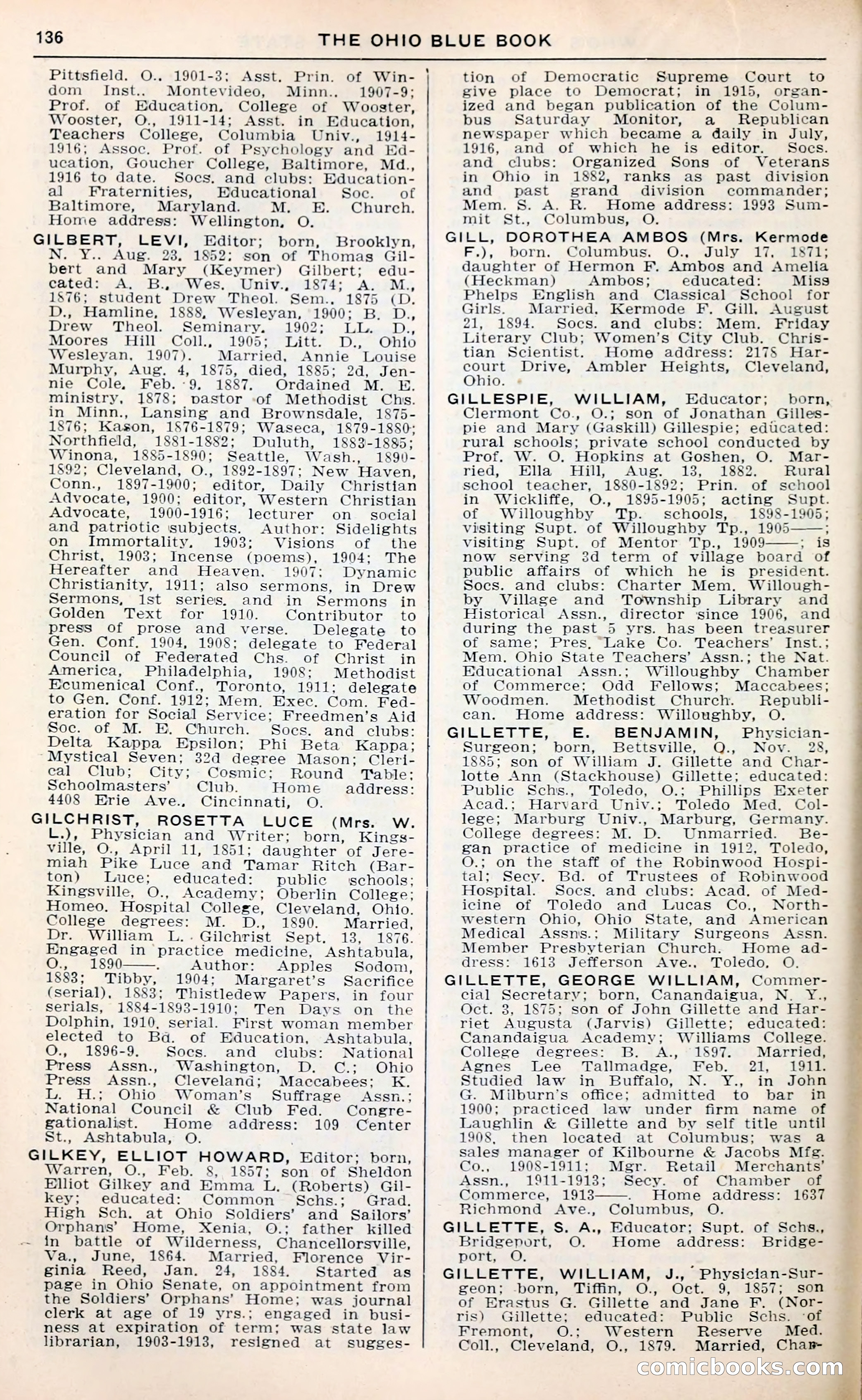 The Ohio Blue Book: Who's Who in the Buckeye State — page 140 of 396