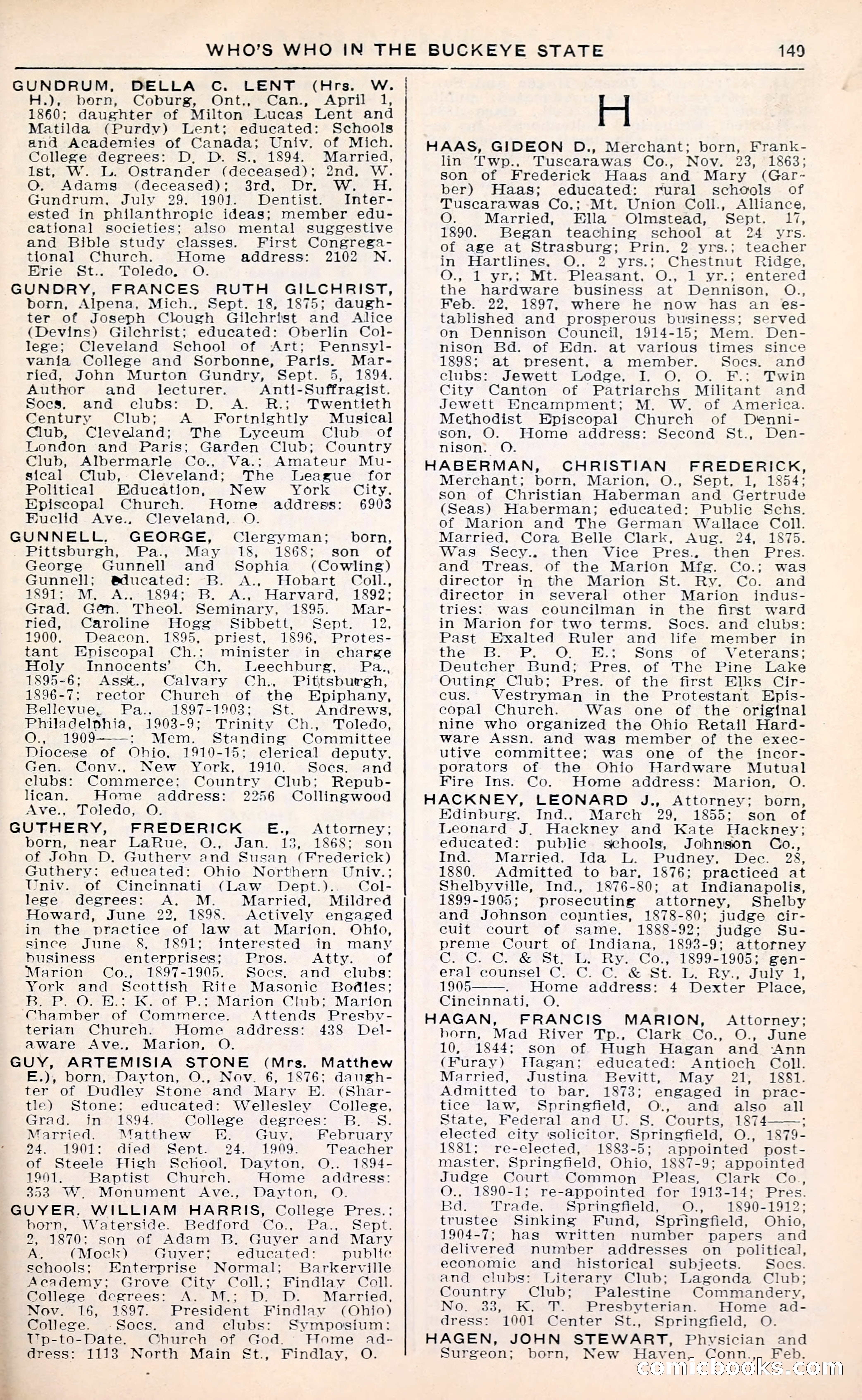 The Ohio Blue Book: Who's Who in the Buckeye State — page 153 of 396
