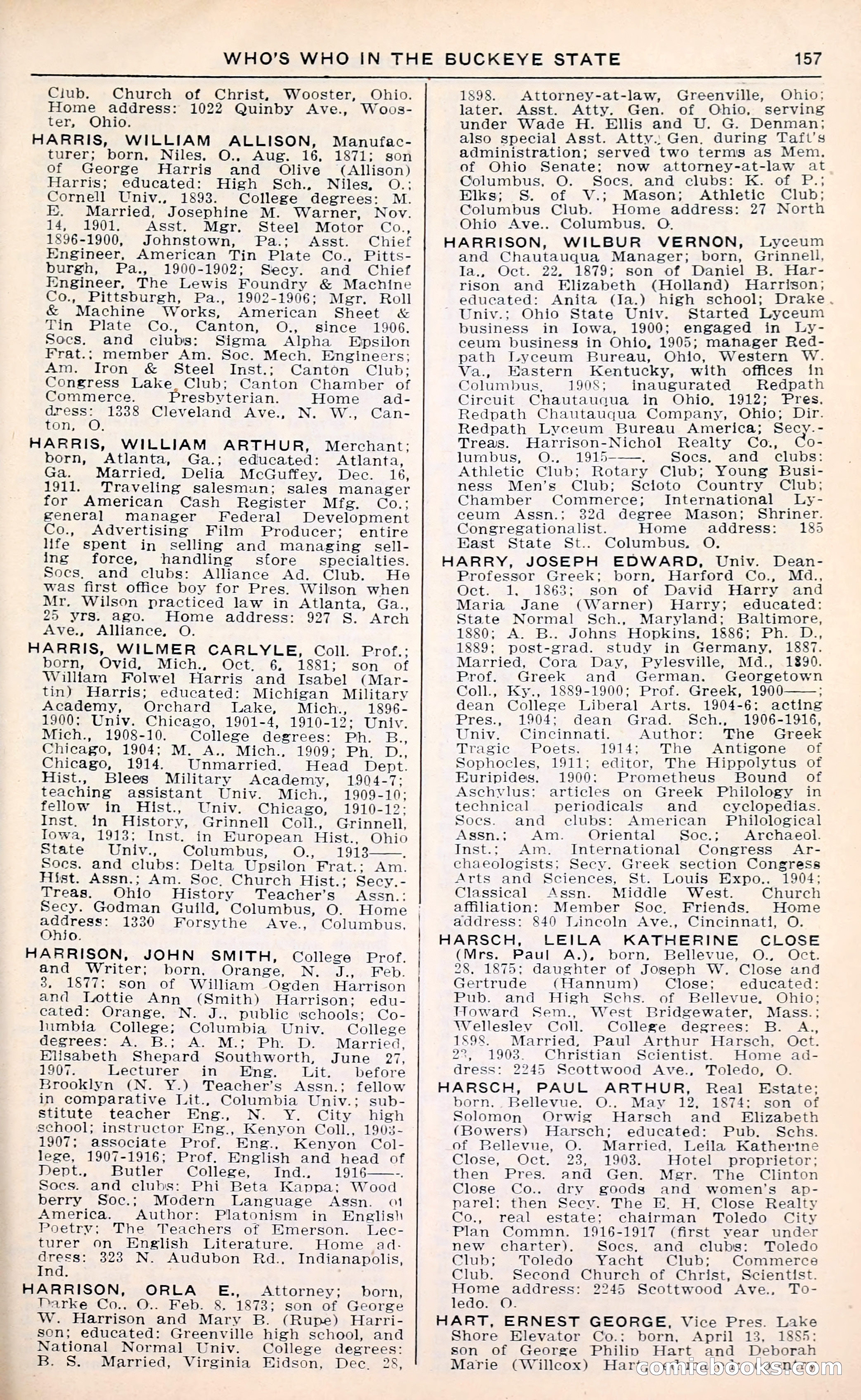 The Ohio Blue Book: Who's Who in the Buckeye State — page 161 of 396