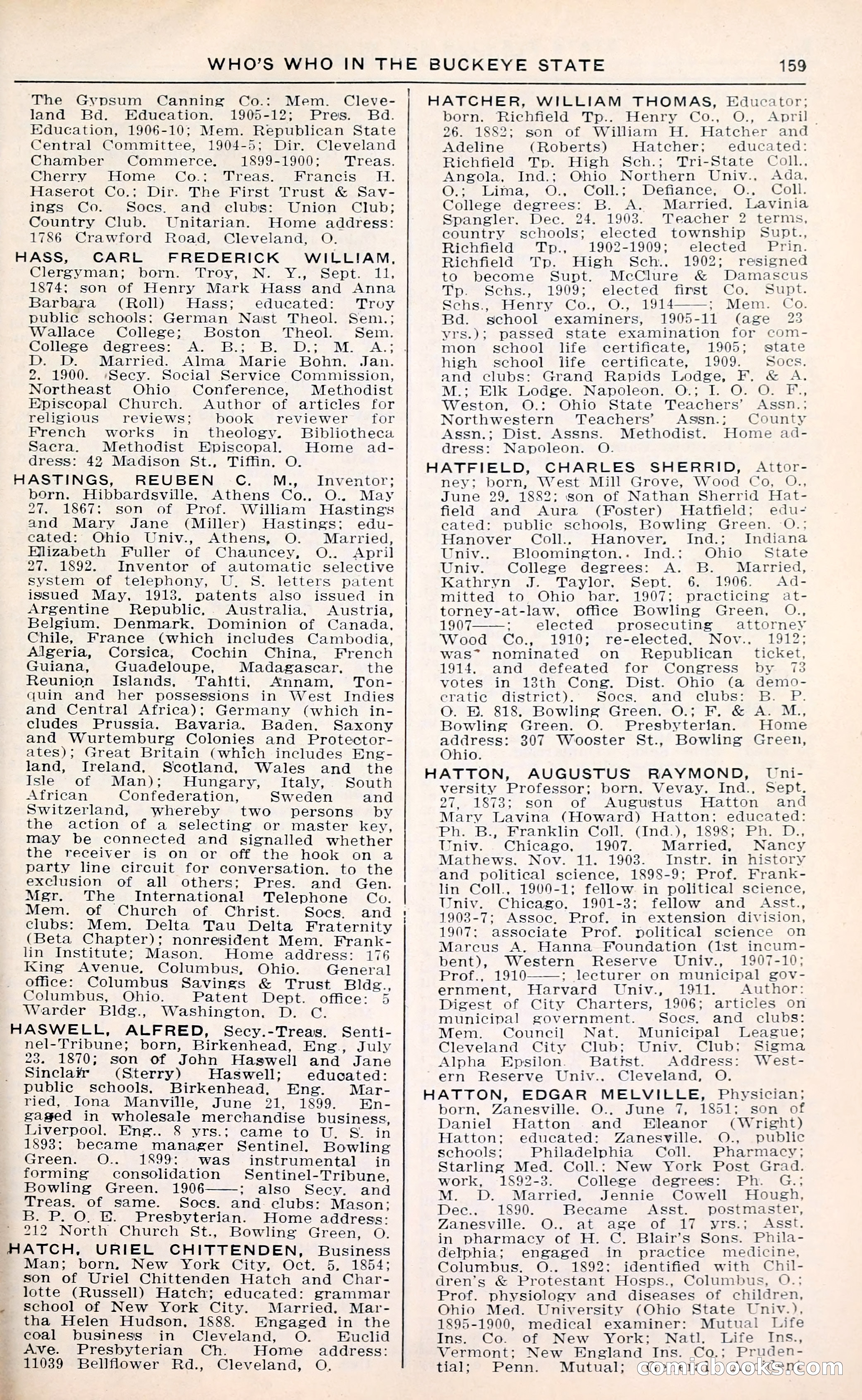 The Ohio Blue Book: Who's Who in the Buckeye State — page 163 of 396